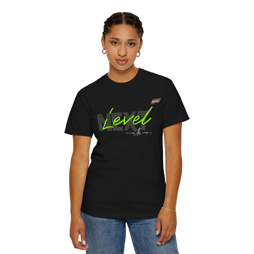 Level Up T-Shirt — Neon Script Graphic Tee