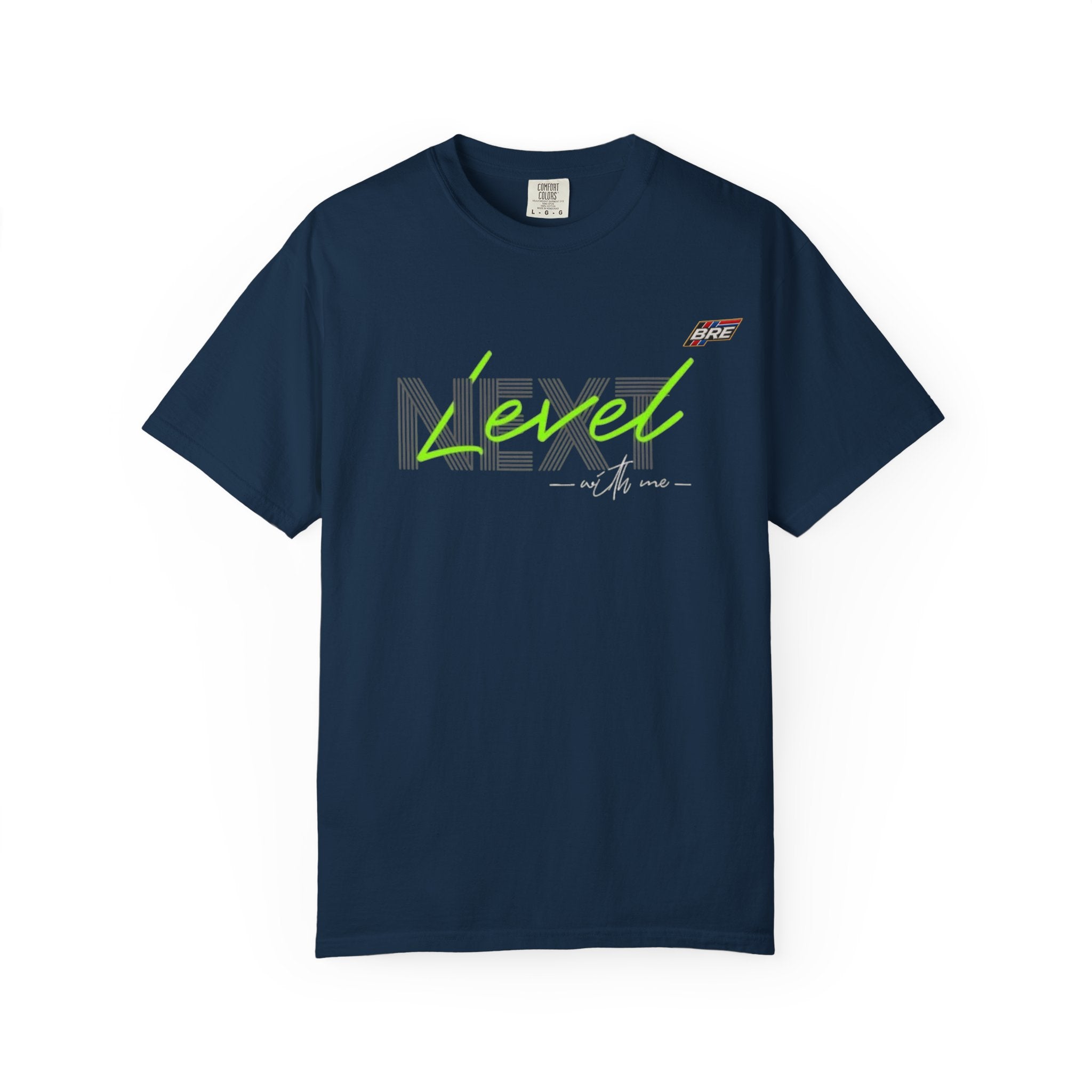 Level Up T-Shirt — Neon Script Graphic Tee