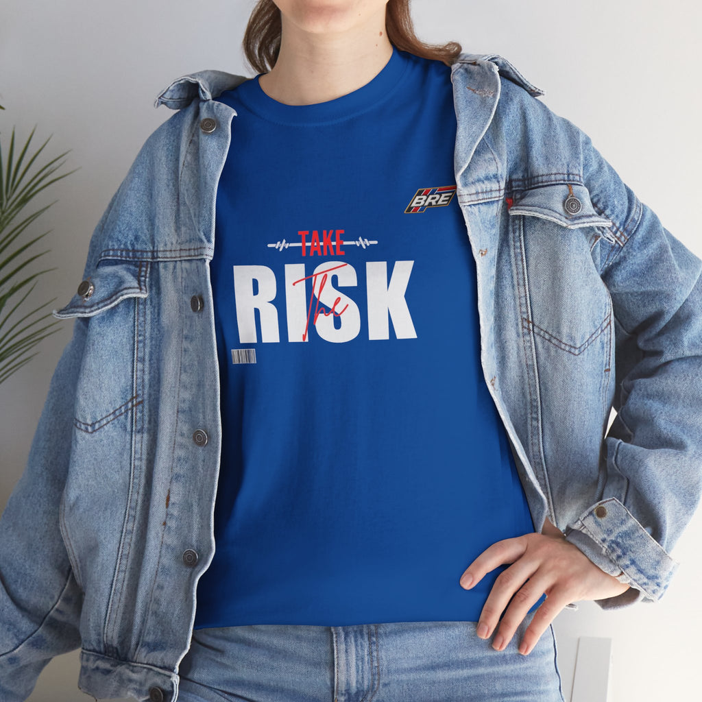 Take Risk / Dream Wings Graphic Tee — Motivational Streetwear T-Shirt