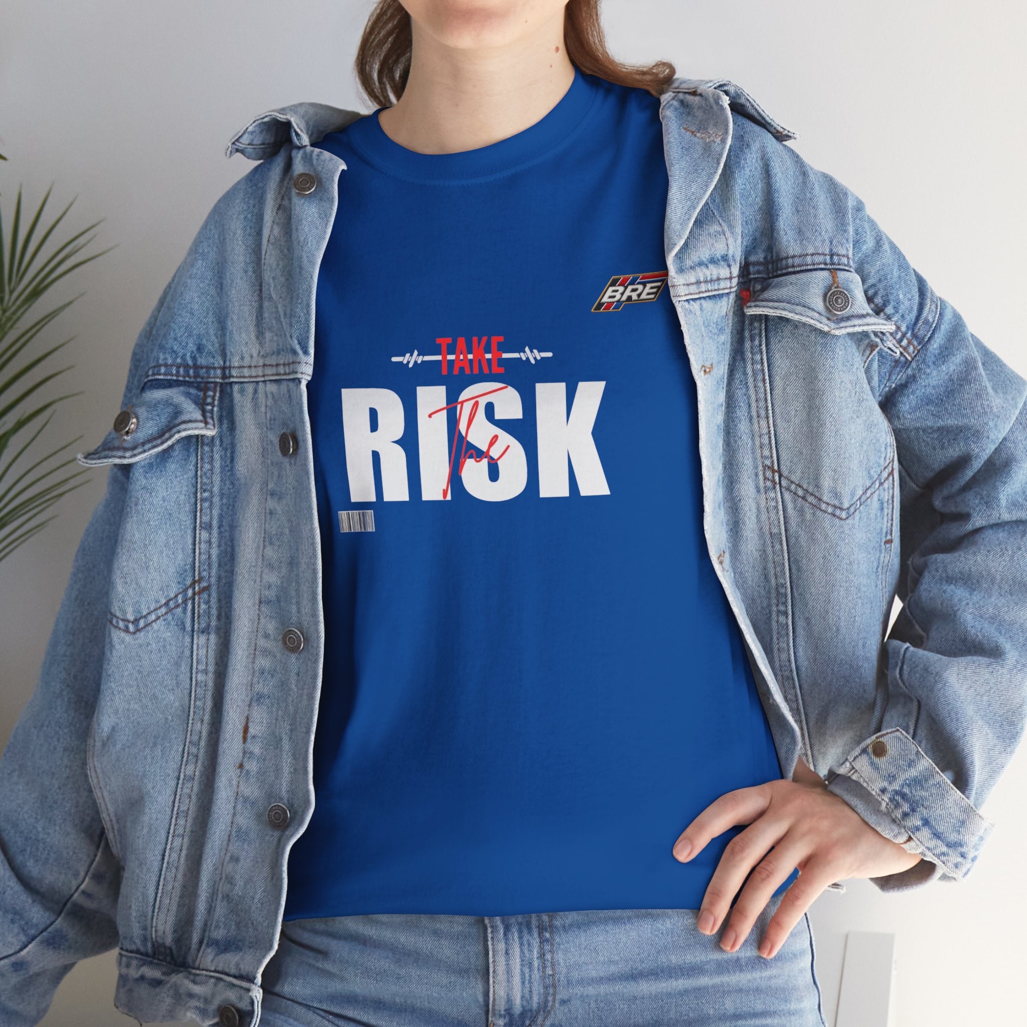 Take Risk / Dream Wings Graphic Tee — Motivational Streetwear T-Shirt