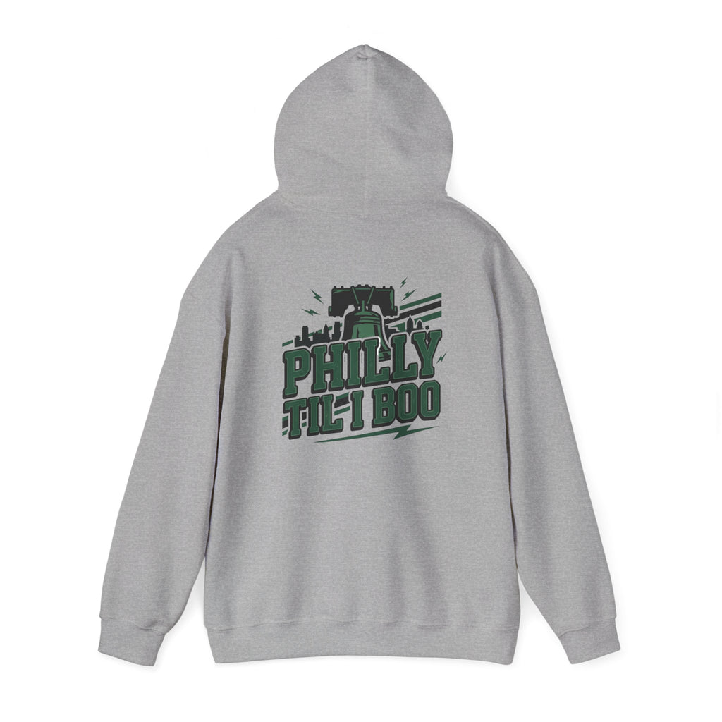 Philly Tell Boo Hoodie | city basketball, rivalry humor, hometown pride