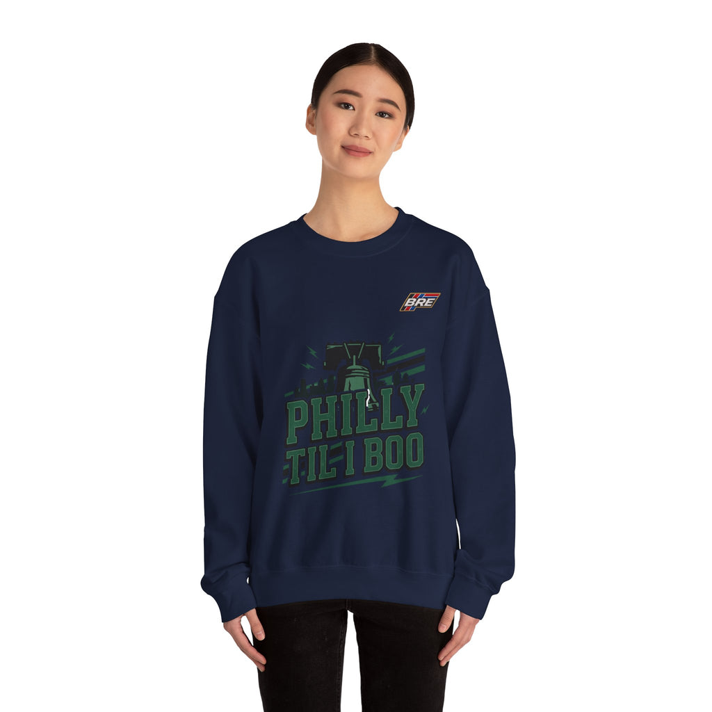 Philly Til I Boo Sweatshirt | city basketball, hometown pride