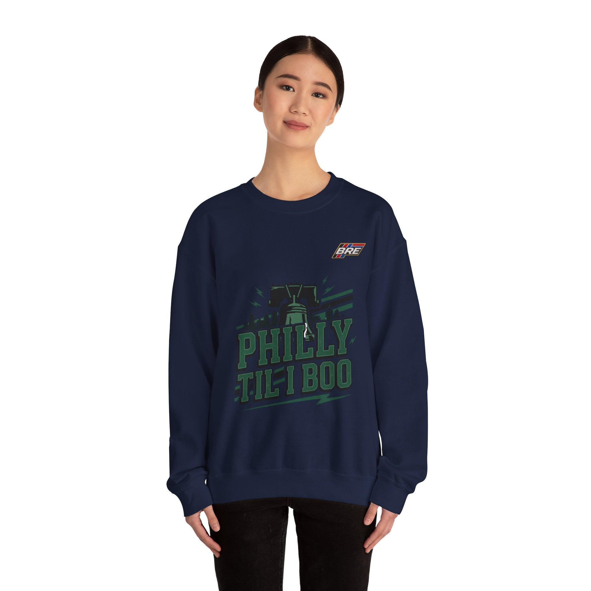 Philly Til I Boo Sweatshirt | city basketball, hometown pride