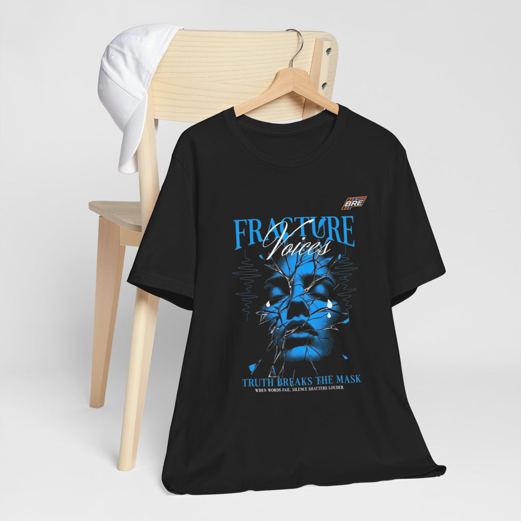 Fracture Voices Tee — "Truth Breaks the Mask" Graphic T‑Shirt