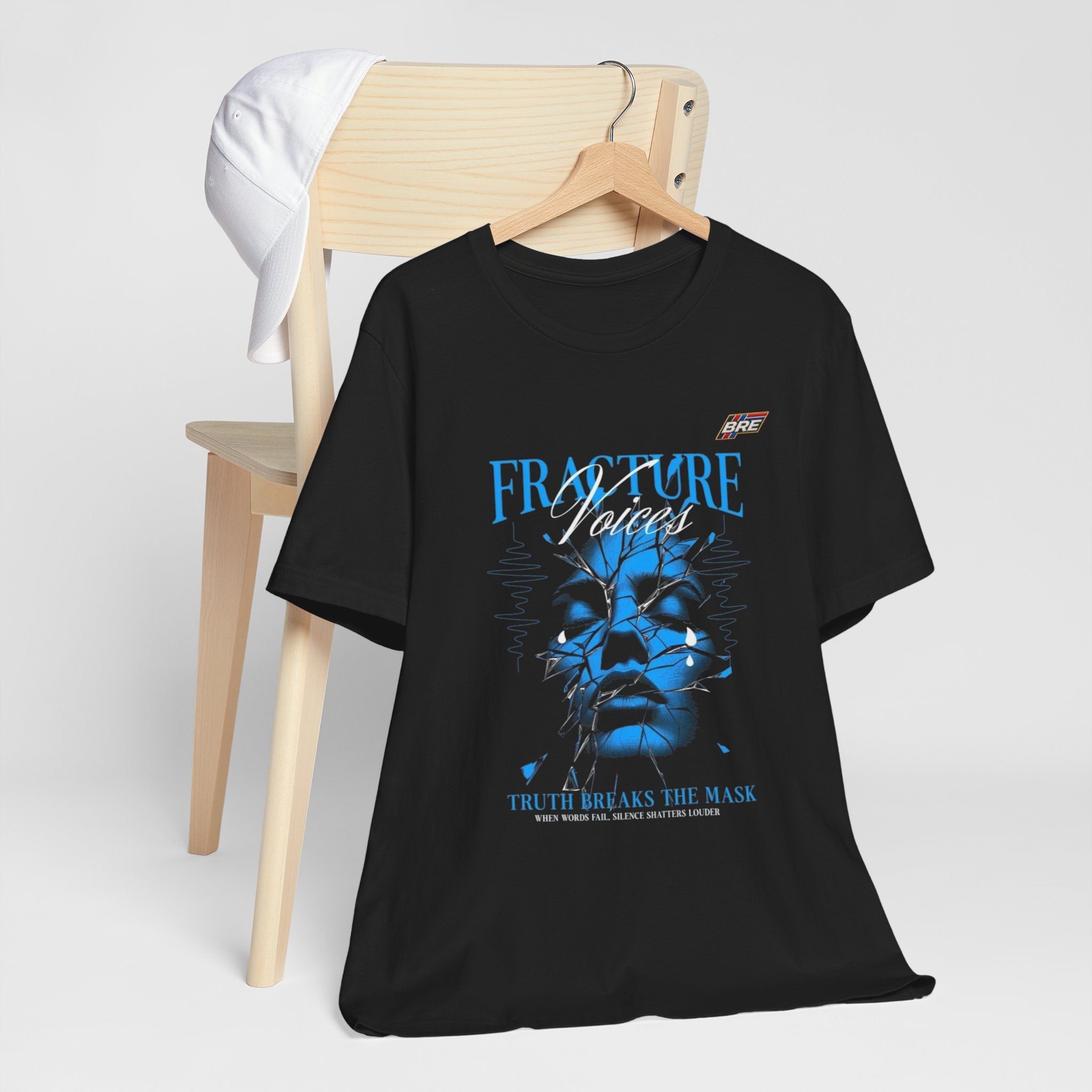 Fracture Voices Tee — "Truth Breaks the Mask" Graphic T‑Shirt