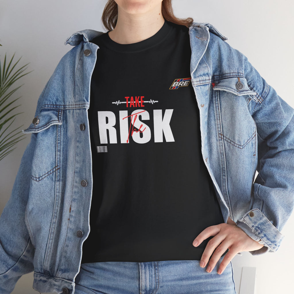 Take Risk / Dream Wings Graphic Tee — Motivational Streetwear T-Shirt
