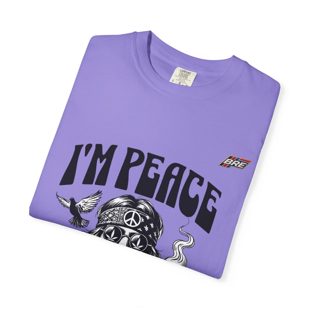 I'm Peace Vintage Hippie T-Shirt — Peace Sign, Dove & Retro Graphic Tee
