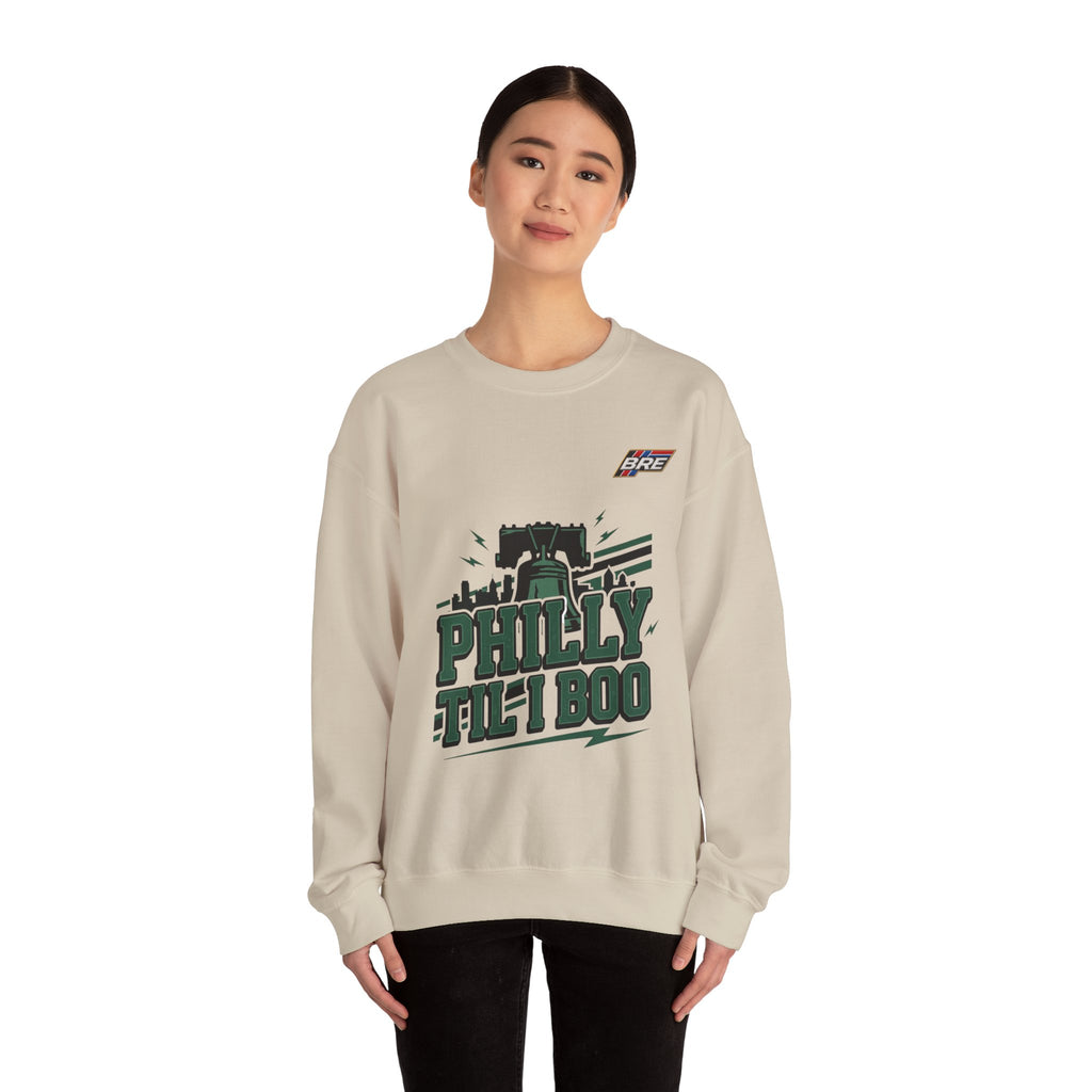 Philly Til I Boo Sweatshirt | city basketball, hometown pride