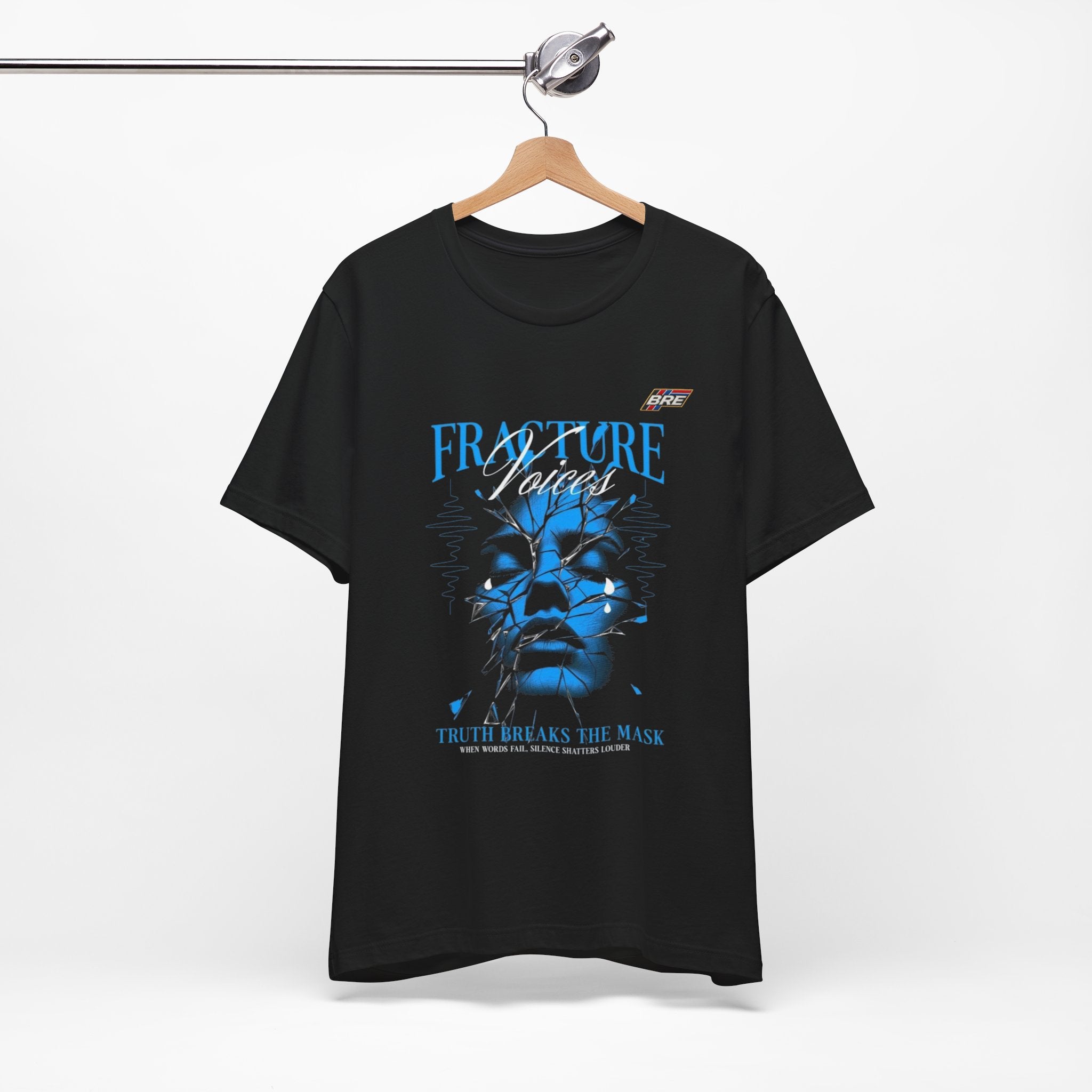 Fracture Voices Tee — "Truth Breaks the Mask" Graphic T‑Shirt