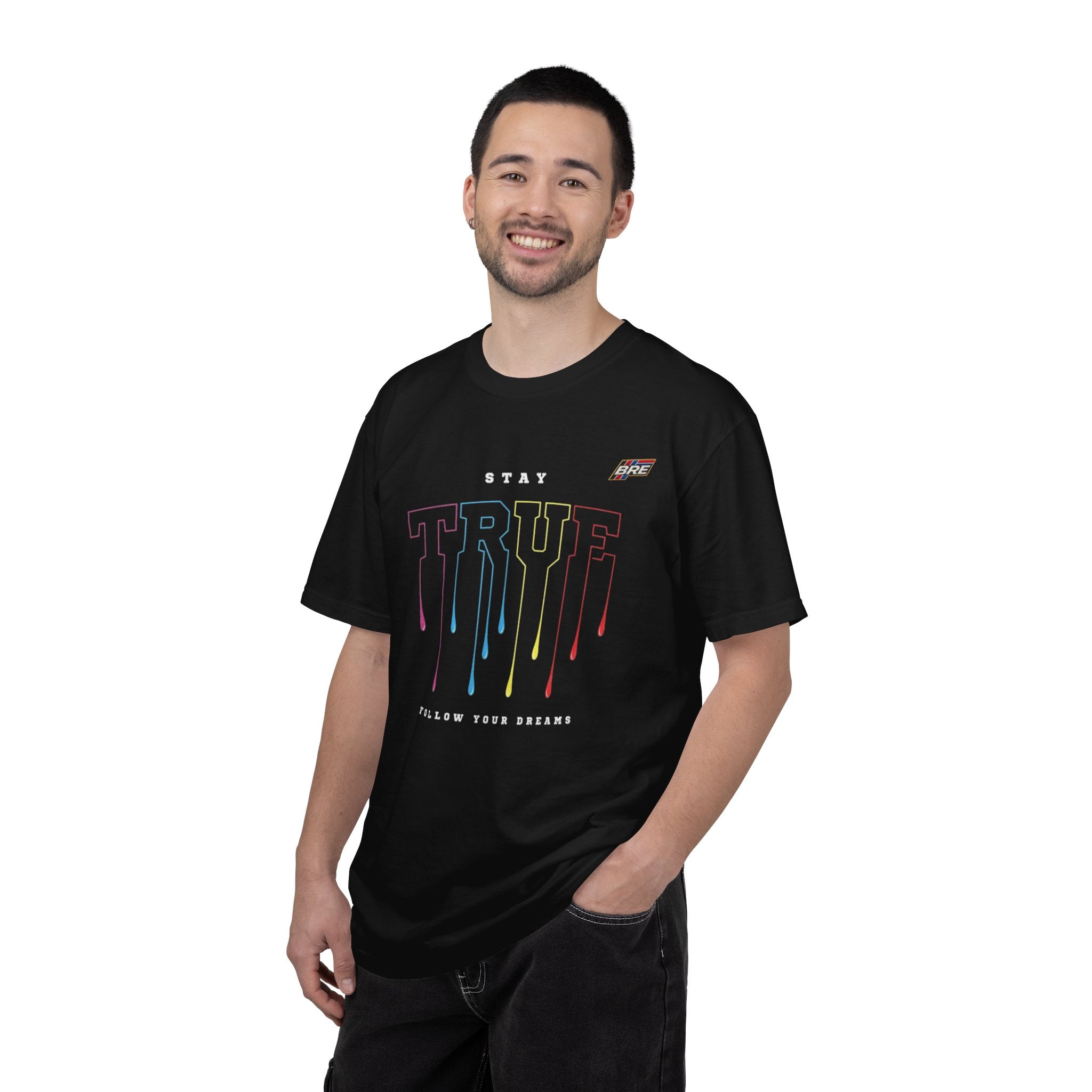 Stay True Drip Graphic T-Shirt — Follow Your Dreams Tee