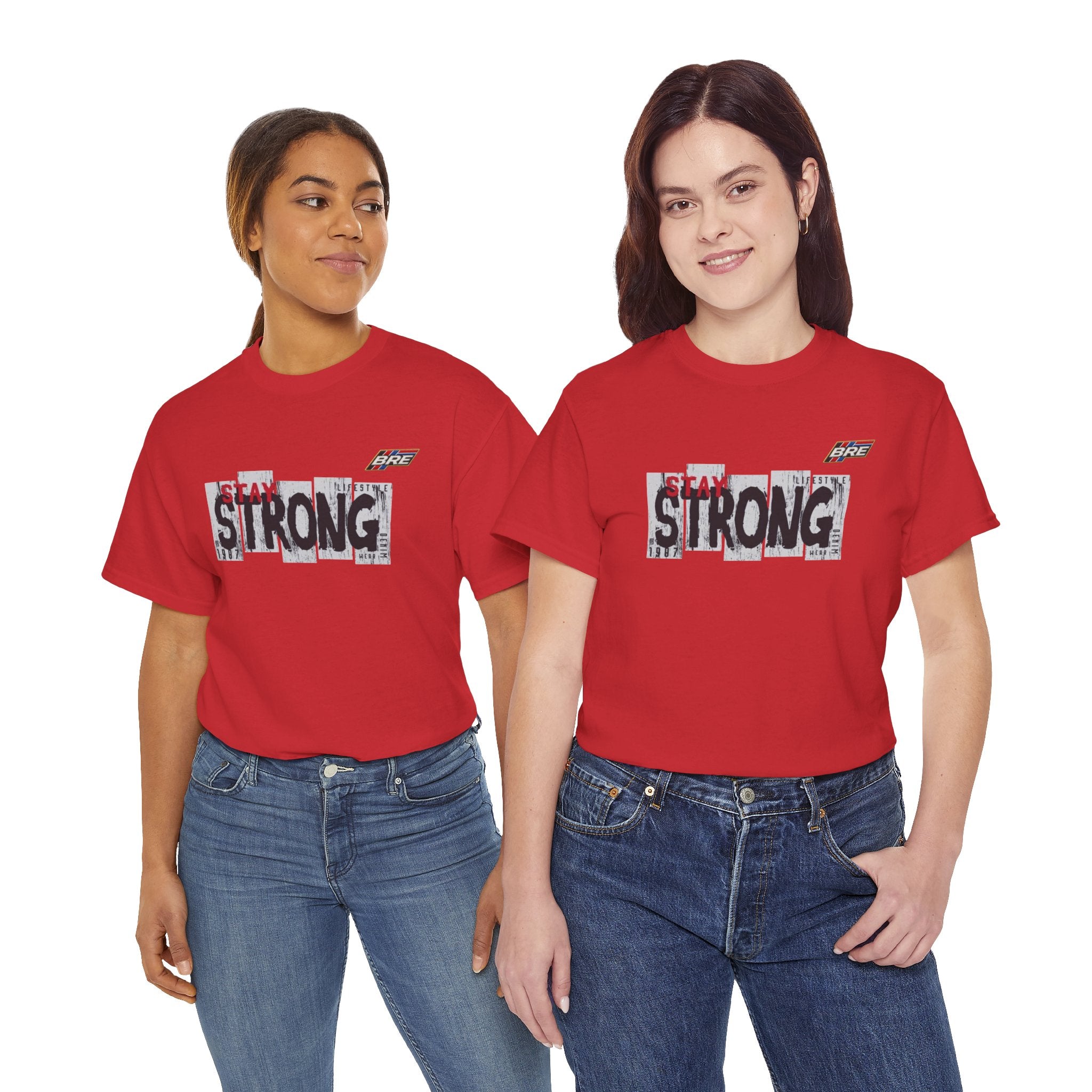Stay Strong Graphic Tee — Inspirational Motivational T-Shirt