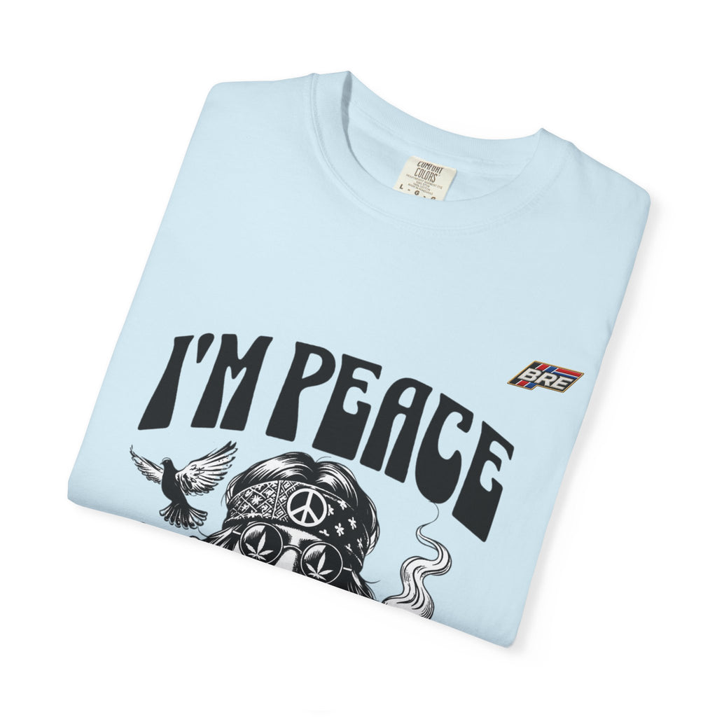 I'm Peace Vintage Hippie T-Shirt — Peace Sign, Dove & Retro Graphic Tee