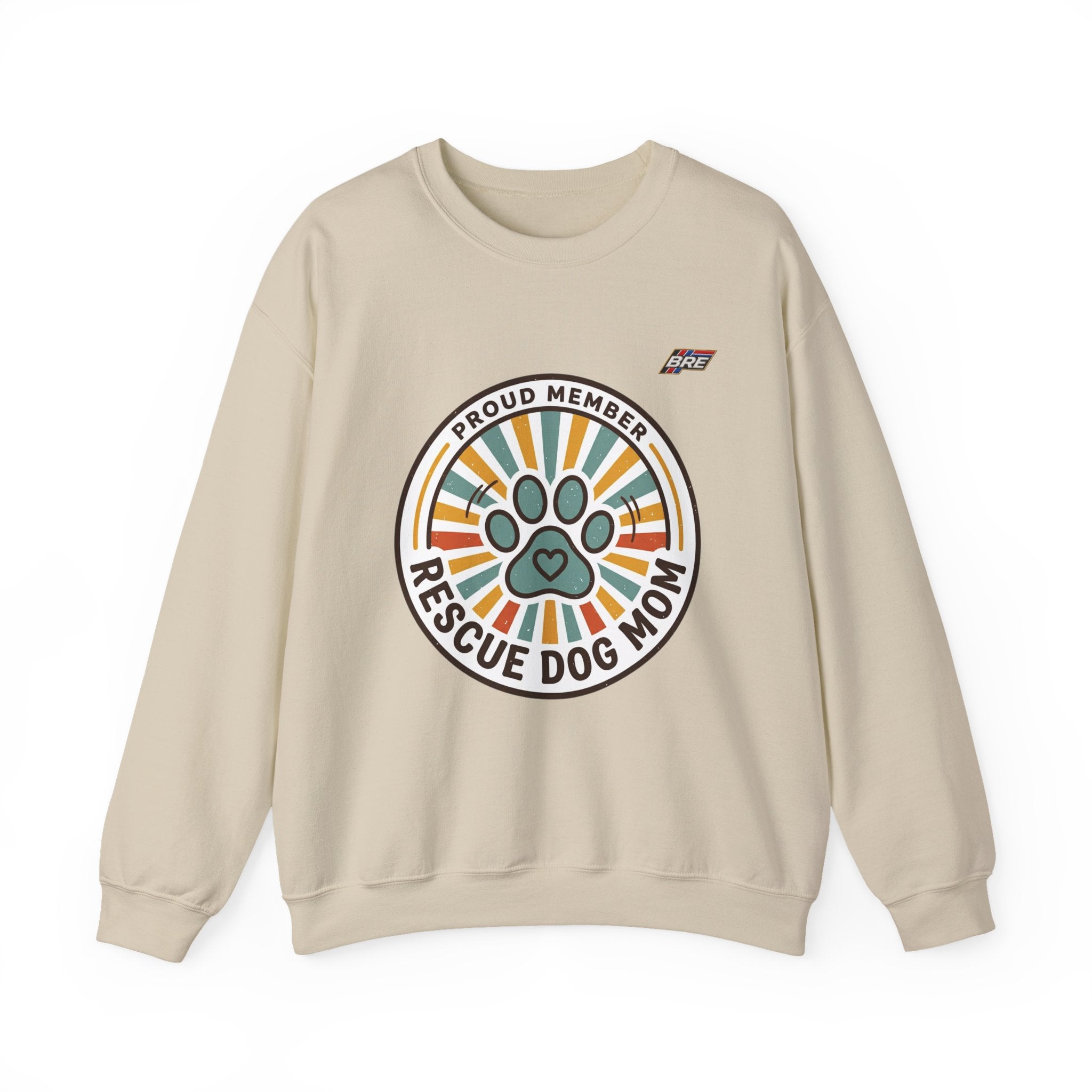 Rescue Dog Mom Sweatshirt | Rescue Pride, Fur Baby Crewneck