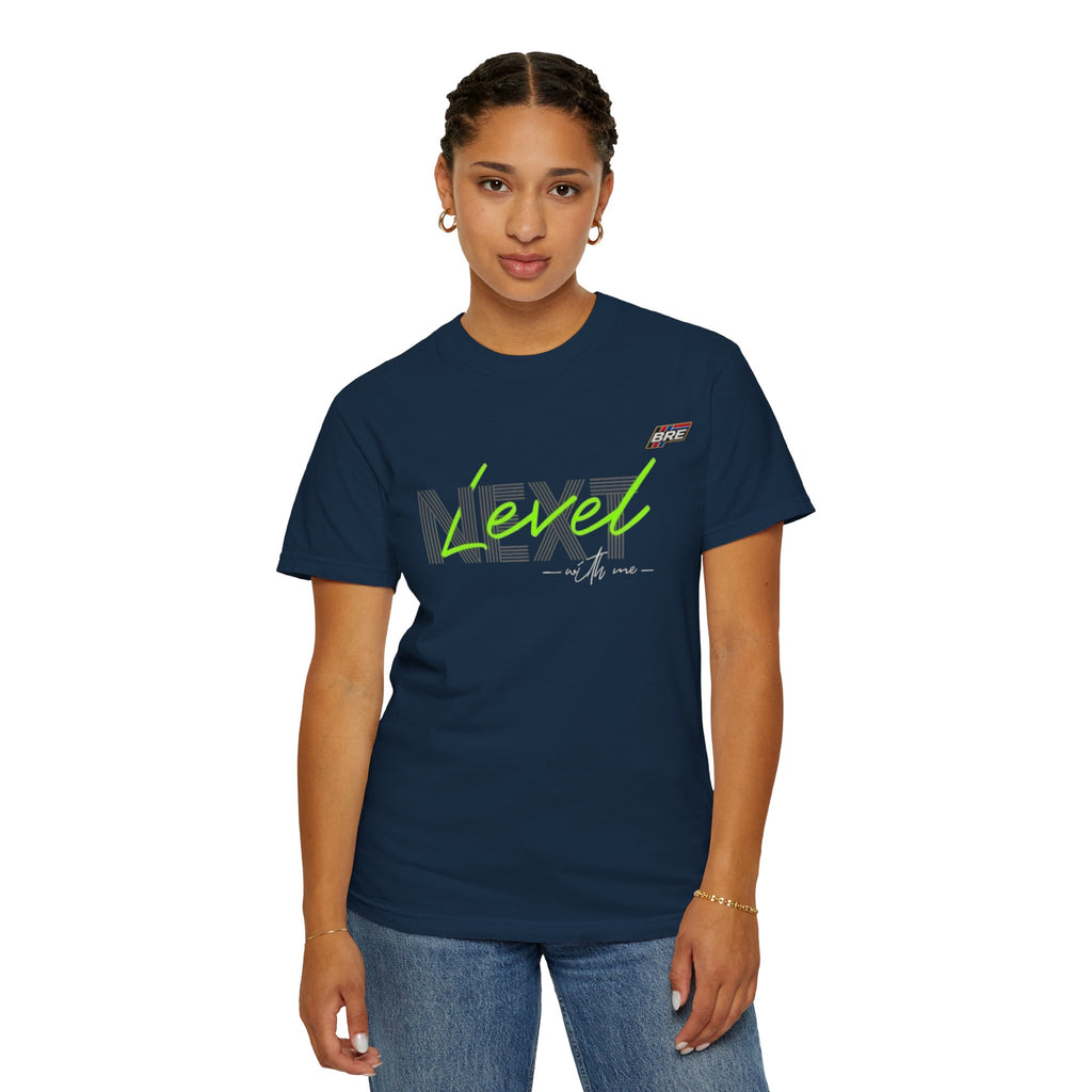 Level Up T-Shirt — Neon Script Graphic Tee