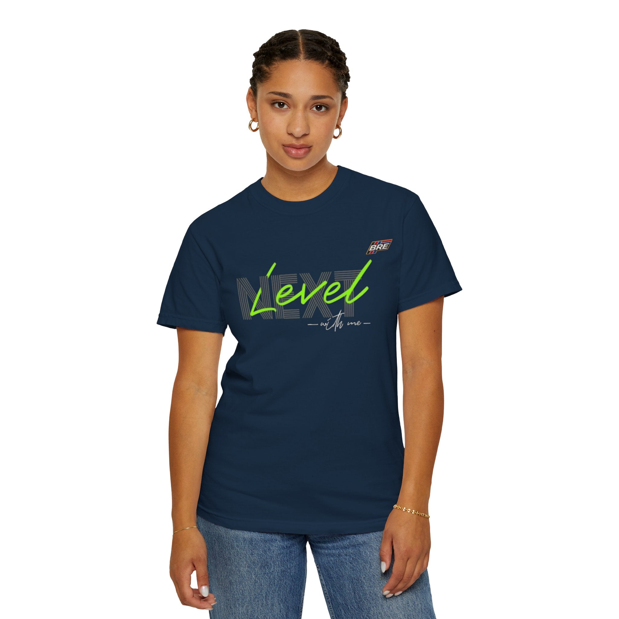 Level Up T-Shirt — Neon Script Graphic Tee