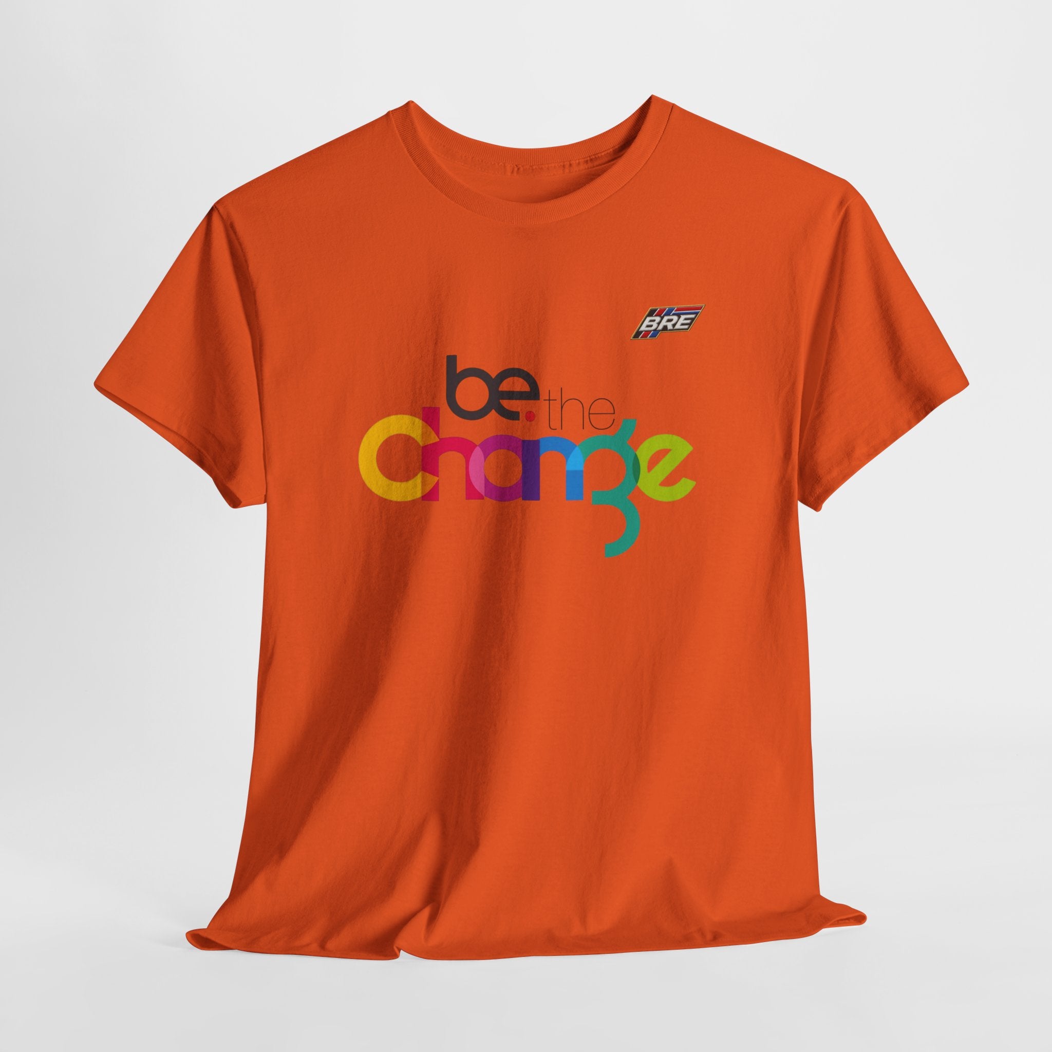 Be Change Colorful Graphic Tee — Inspirational LGBTQ+ Pride Shirt