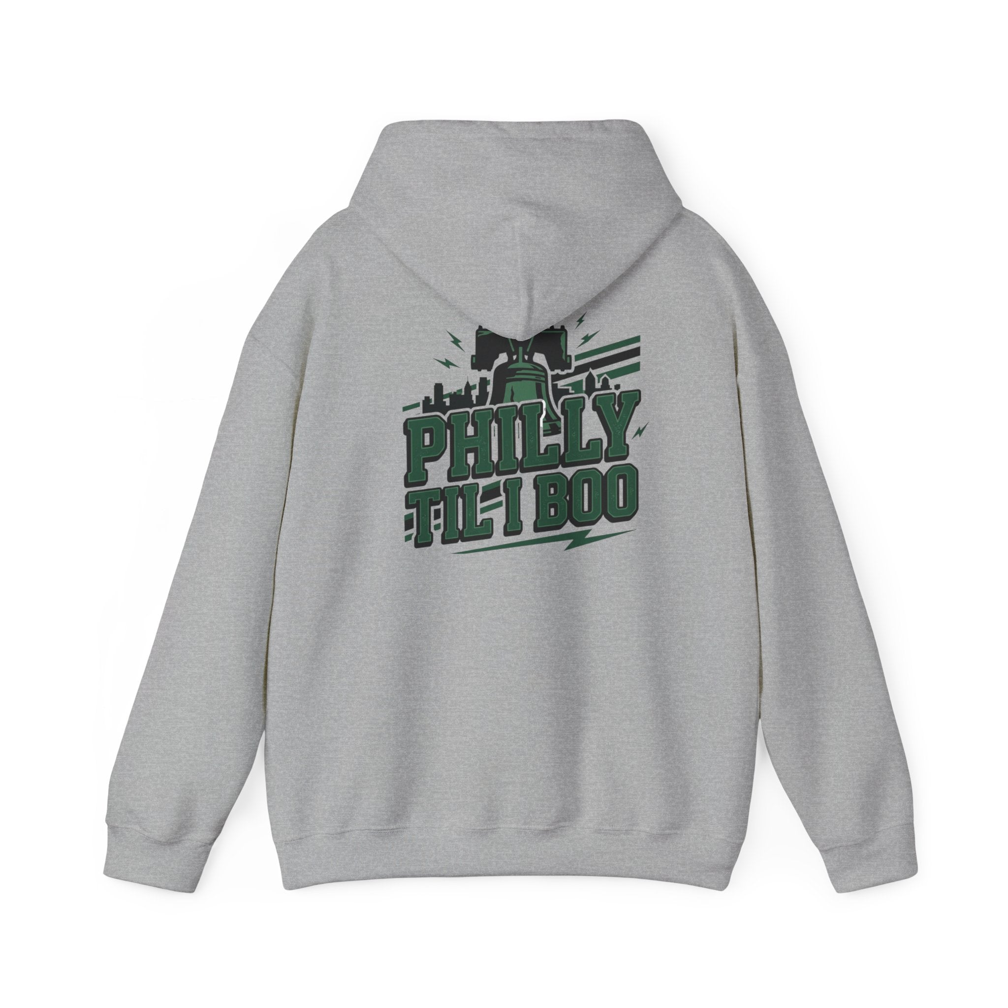 Philly Tell Boo Hoodie | city basketball, rivalry humor, hometown pride