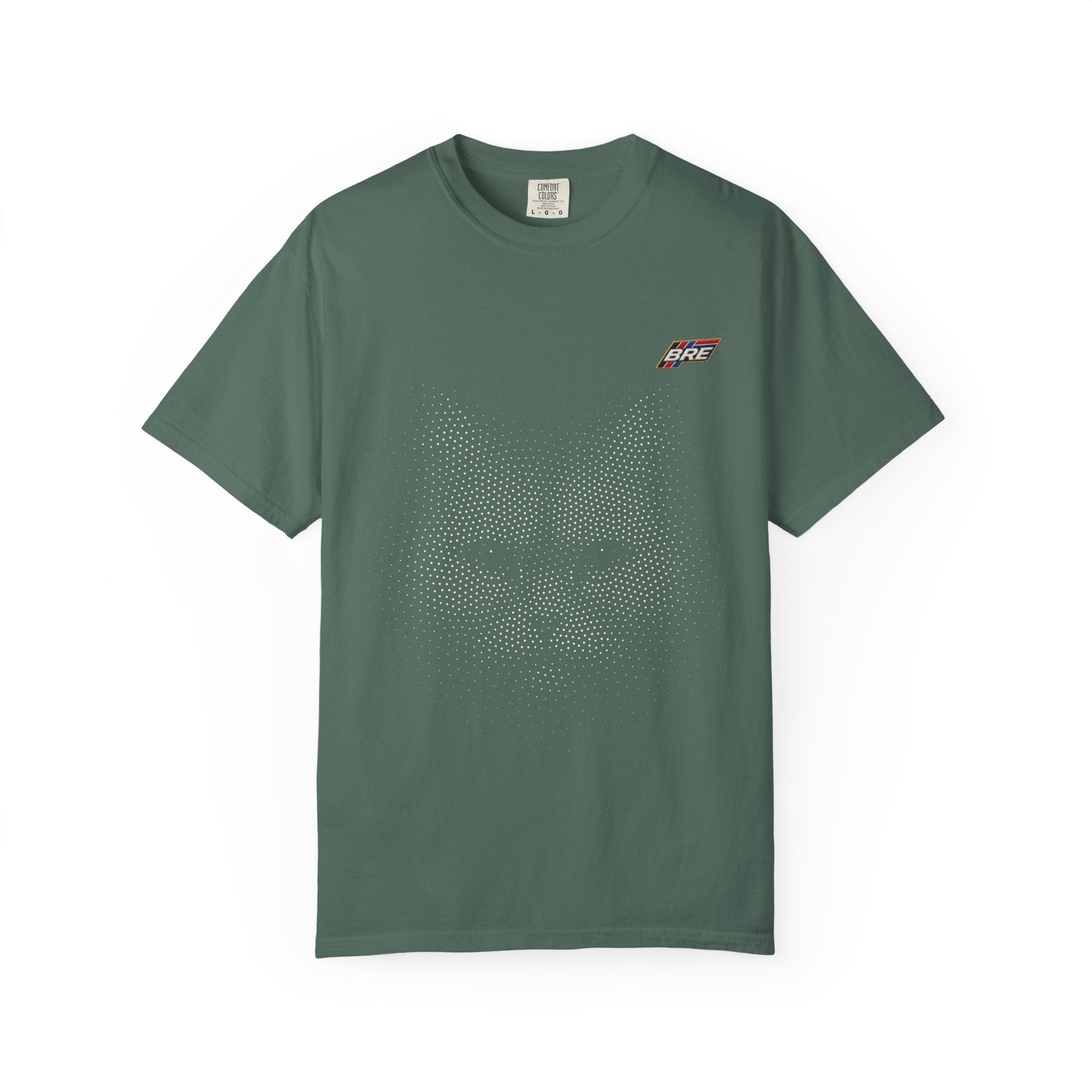 Cat Dots Graphic T-Shirt — Subtle Cat Face Tee with 'Babe' Accent