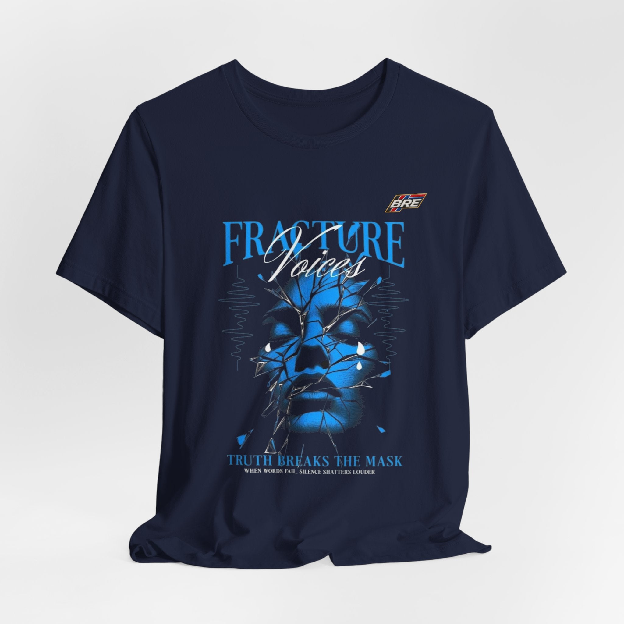 Fracture Voices Tee — "Truth Breaks the Mask" Graphic T‑Shirt