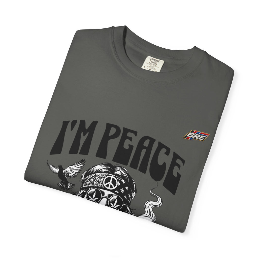 I'm Peace Vintage Hippie T-Shirt — Peace Sign, Dove & Retro Graphic Tee