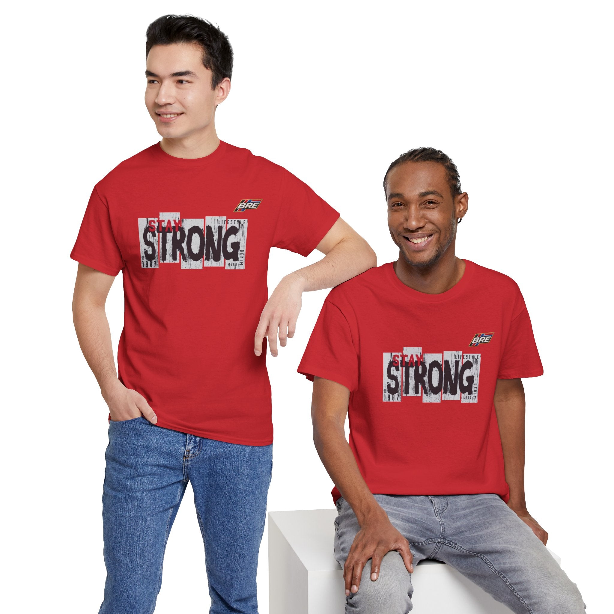 Stay Strong Graphic Tee — Inspirational Motivational T-Shirt