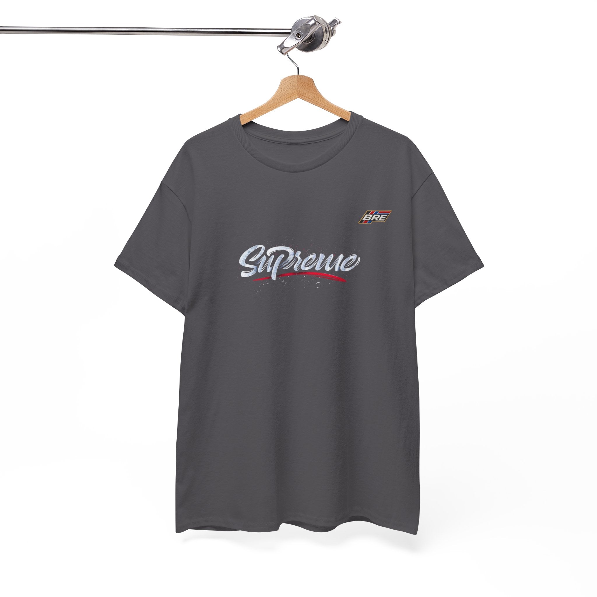 Supreme Script Logo T‑Shirt — Retro Streetwear Graphic Tee