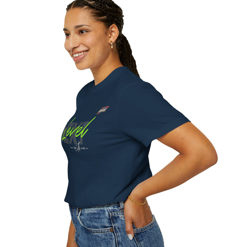 Level Up T-Shirt — Neon Script Graphic Tee