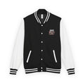 Pink Butterfly Letterman Jacket — Varsity Style Jacket with 'PINK' Back Design