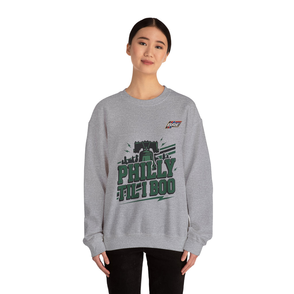 Philly Til I Boo Sweatshirt | city basketball, hometown pride