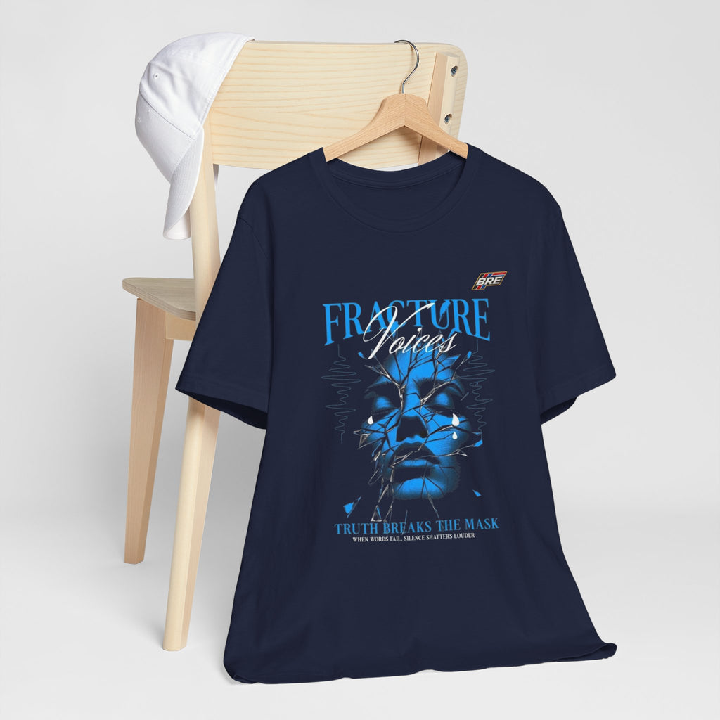 Fracture Voices Tee — "Truth Breaks the Mask" Graphic T‑Shirt