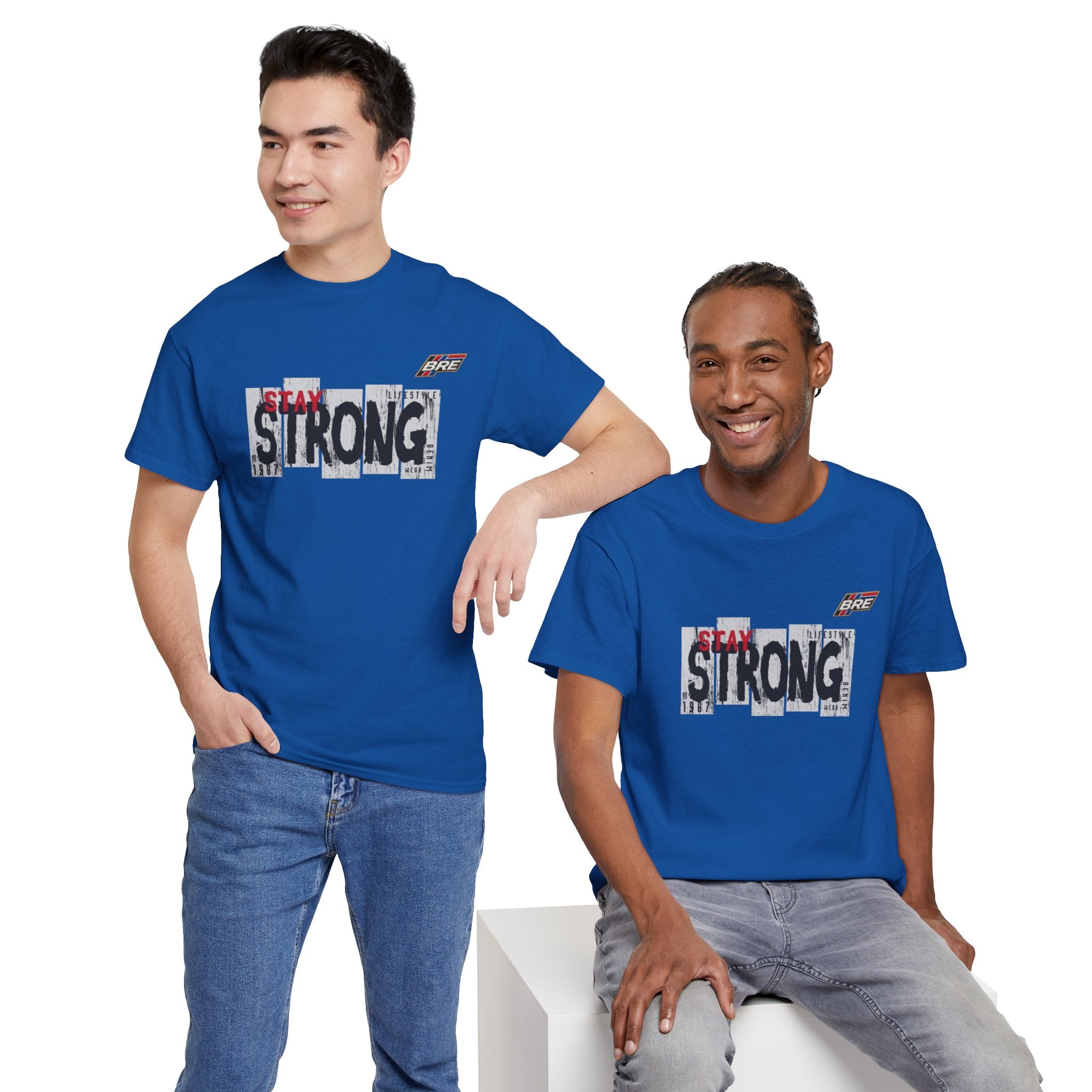 Stay Strong Graphic Tee — Inspirational Motivational T-Shirt