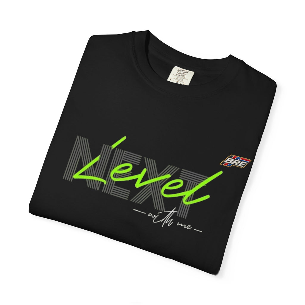 Level Up T-Shirt — Neon Script Graphic Tee