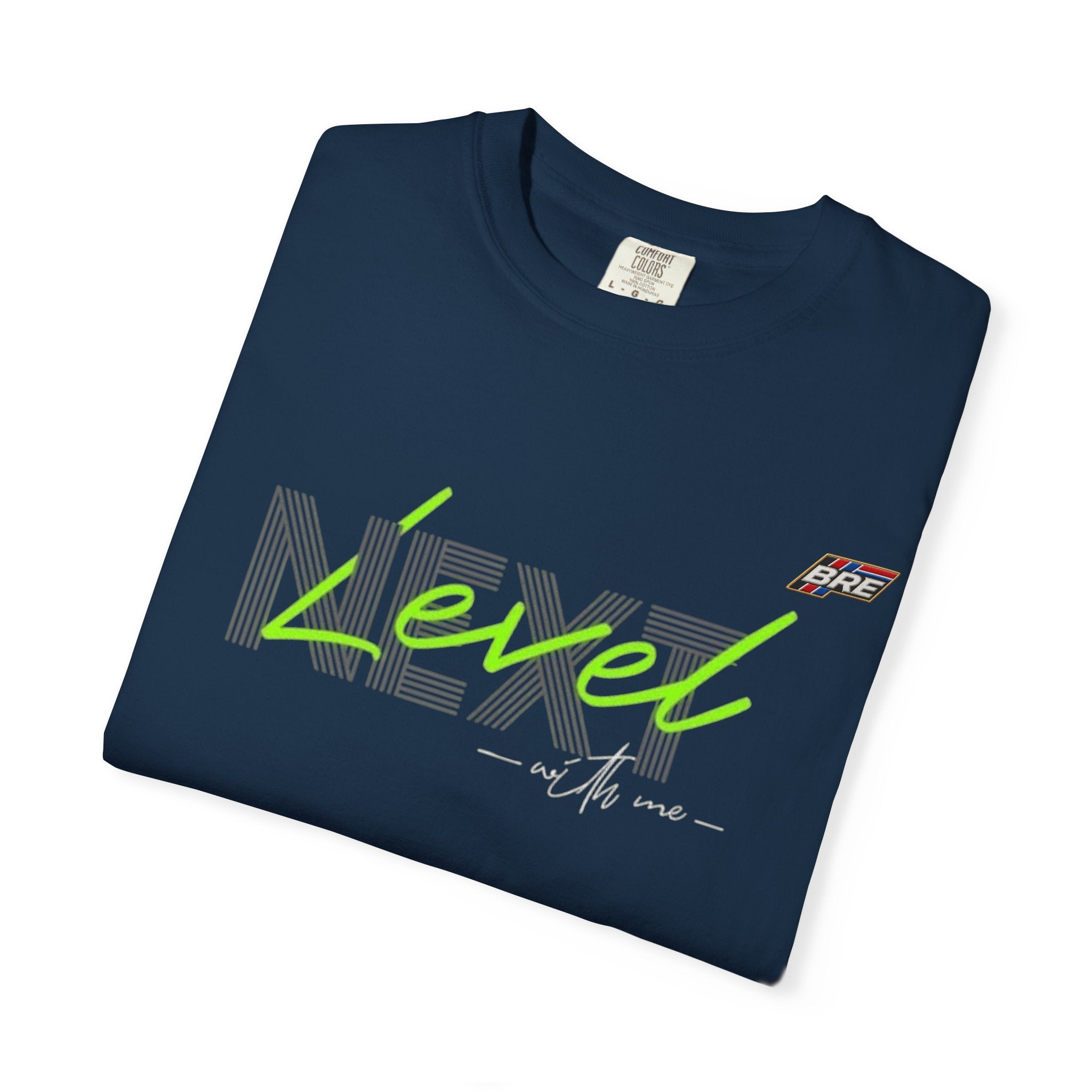 Level Up T-Shirt — Neon Script Graphic Tee