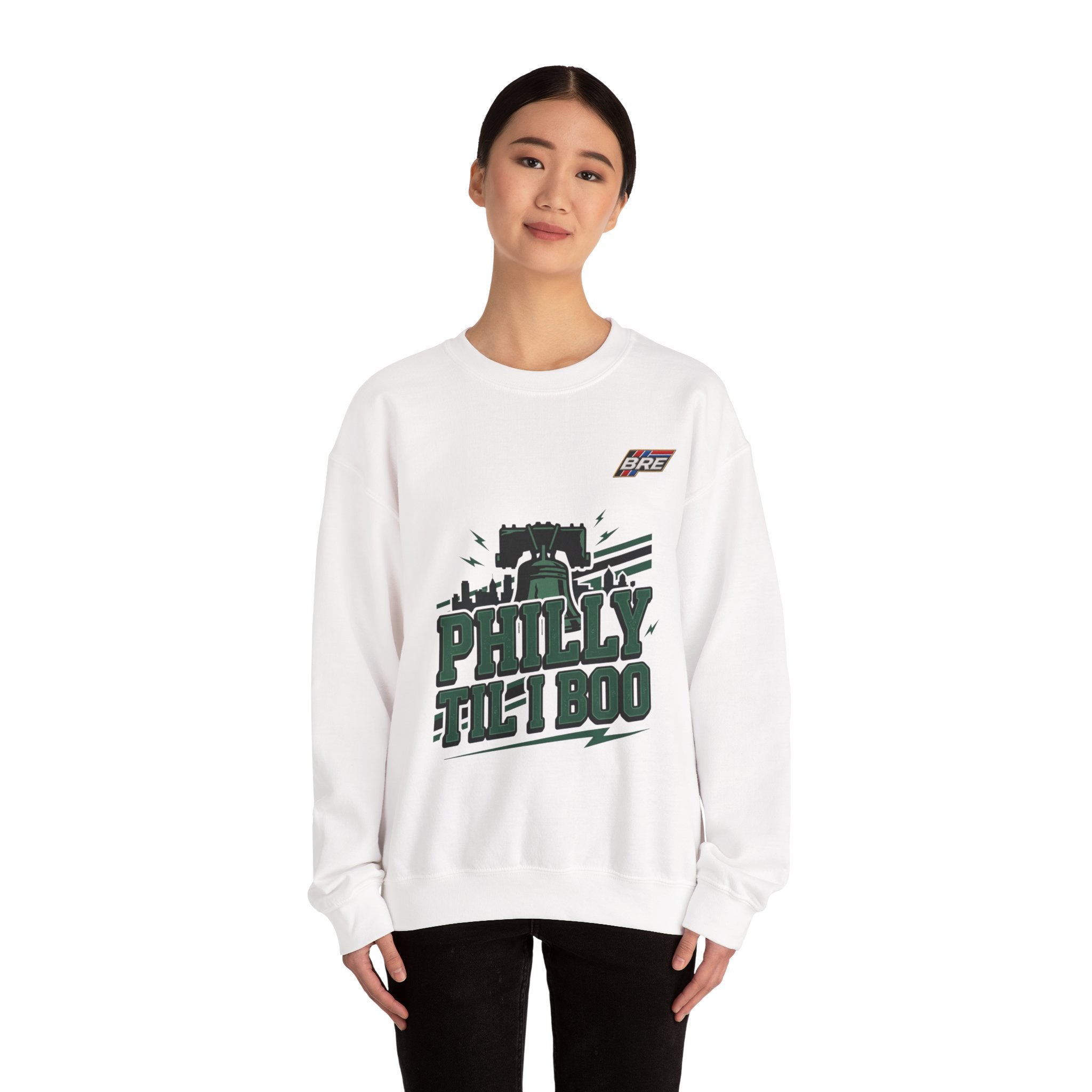 Philly Til I Boo Sweatshirt | city basketball, hometown pride