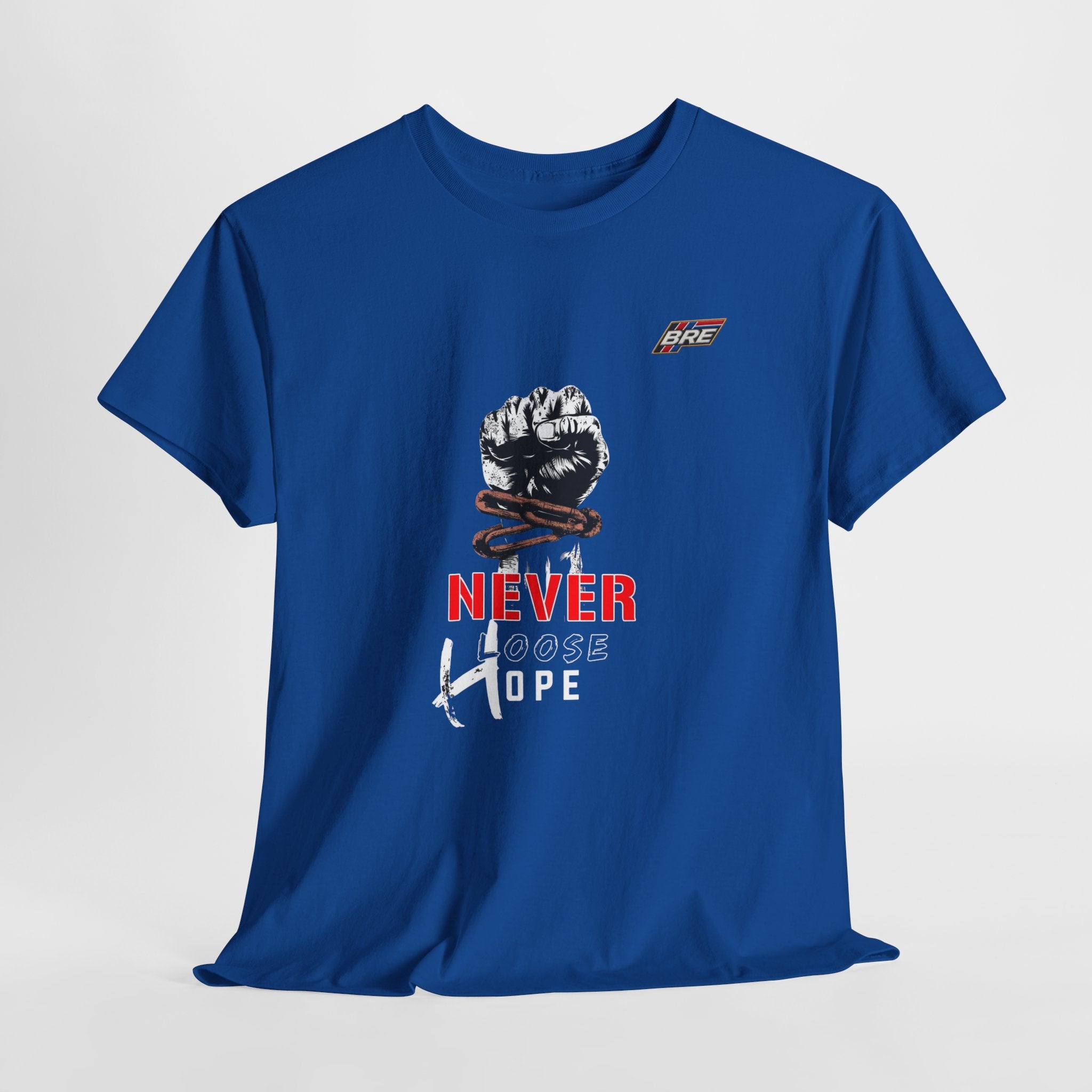 Never Lose Hope T‑Shirt — Motivational Fist Graphic Tee