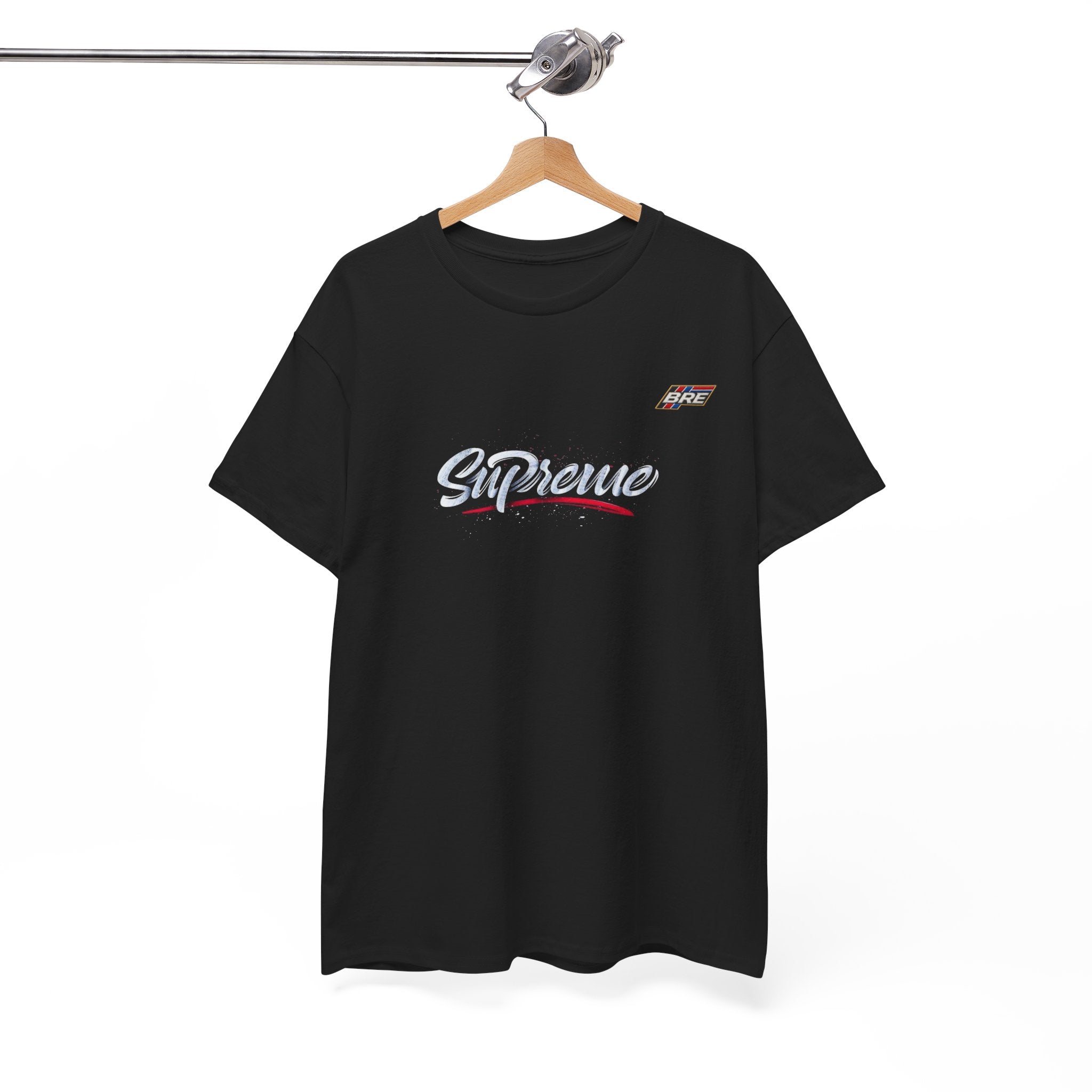 Supreme Script Logo T‑Shirt — Retro Streetwear Graphic Tee