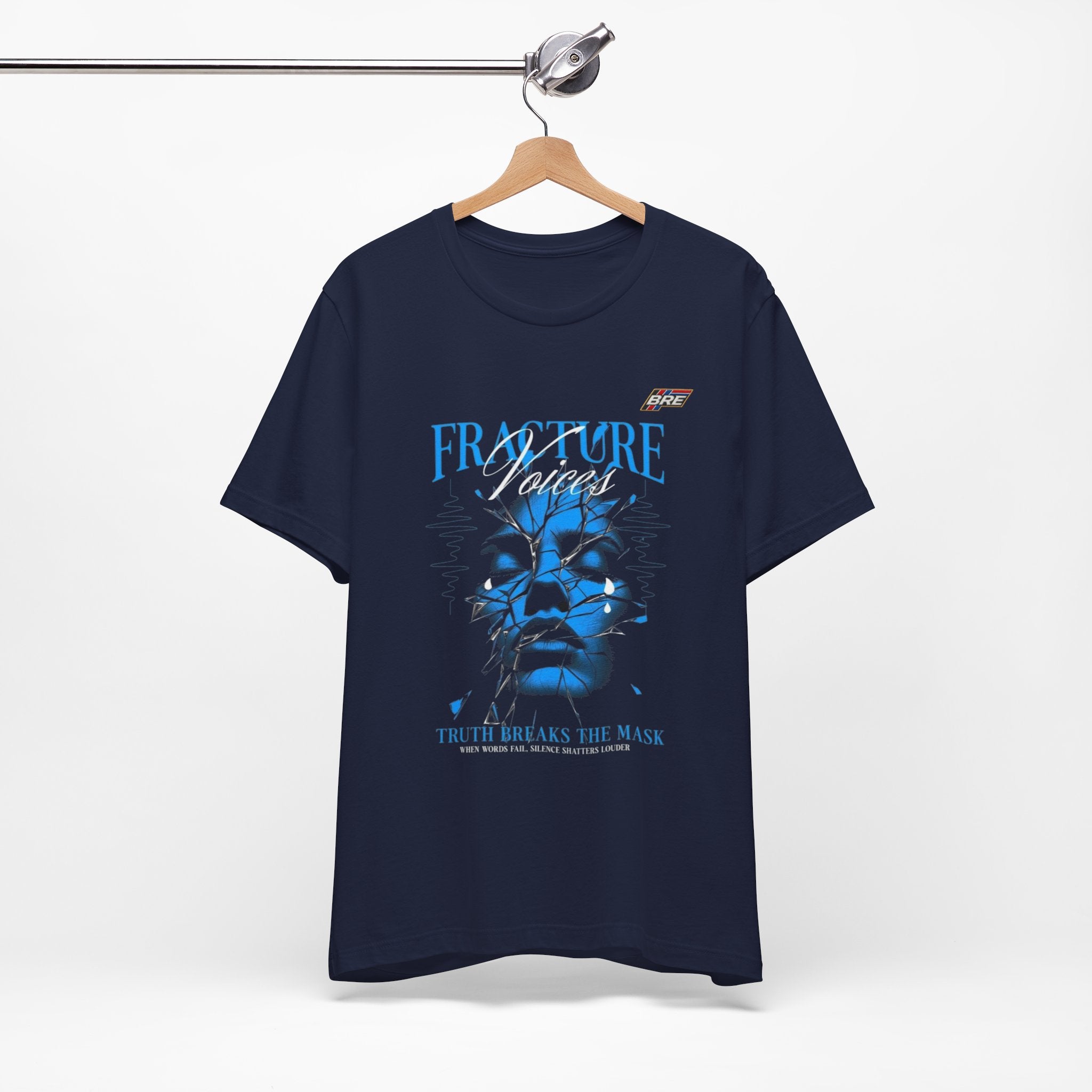 Fracture Voices Tee — "Truth Breaks the Mask" Graphic T‑Shirt