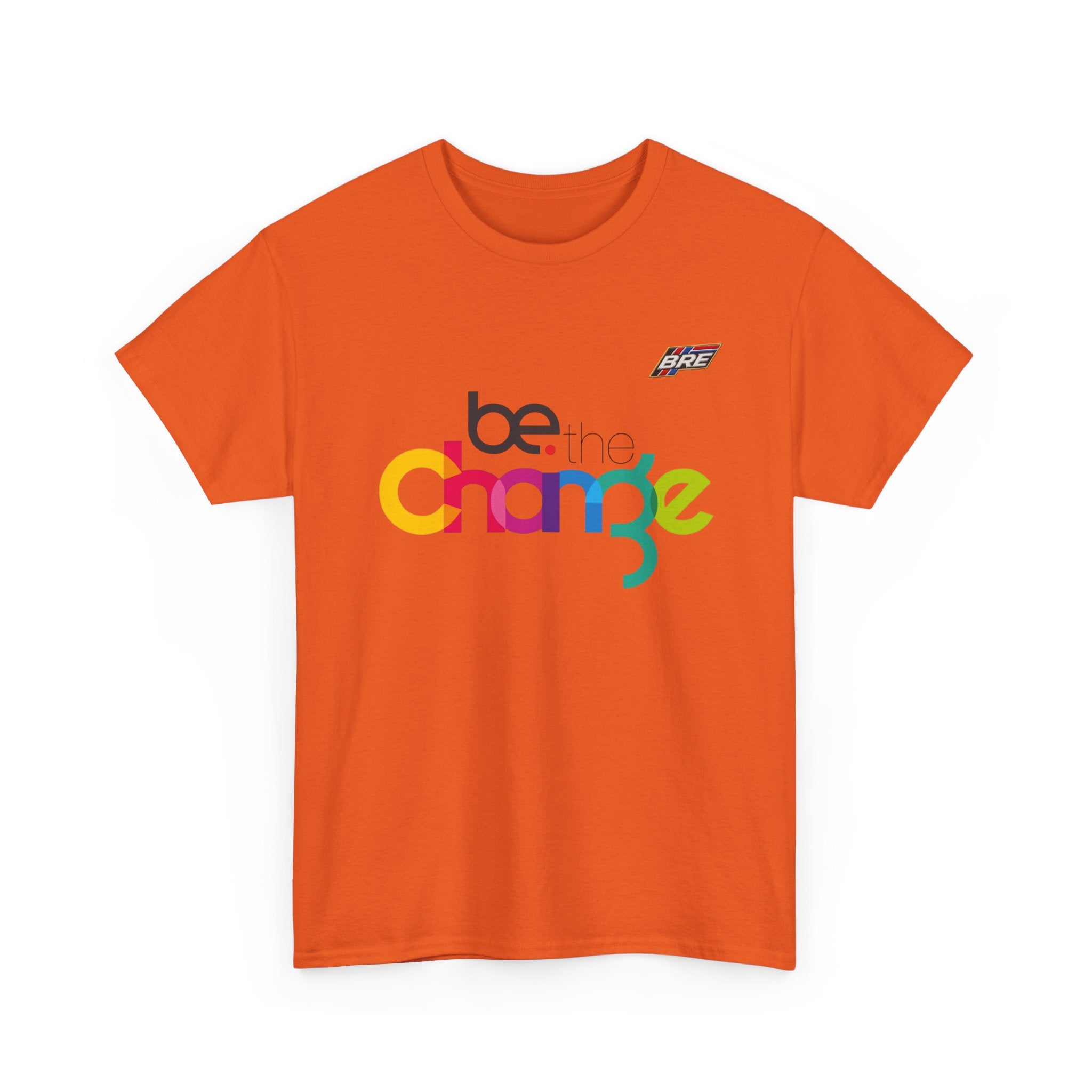 Be Change Colorful Graphic Tee — Inspirational LGBTQ+ Pride Shirt