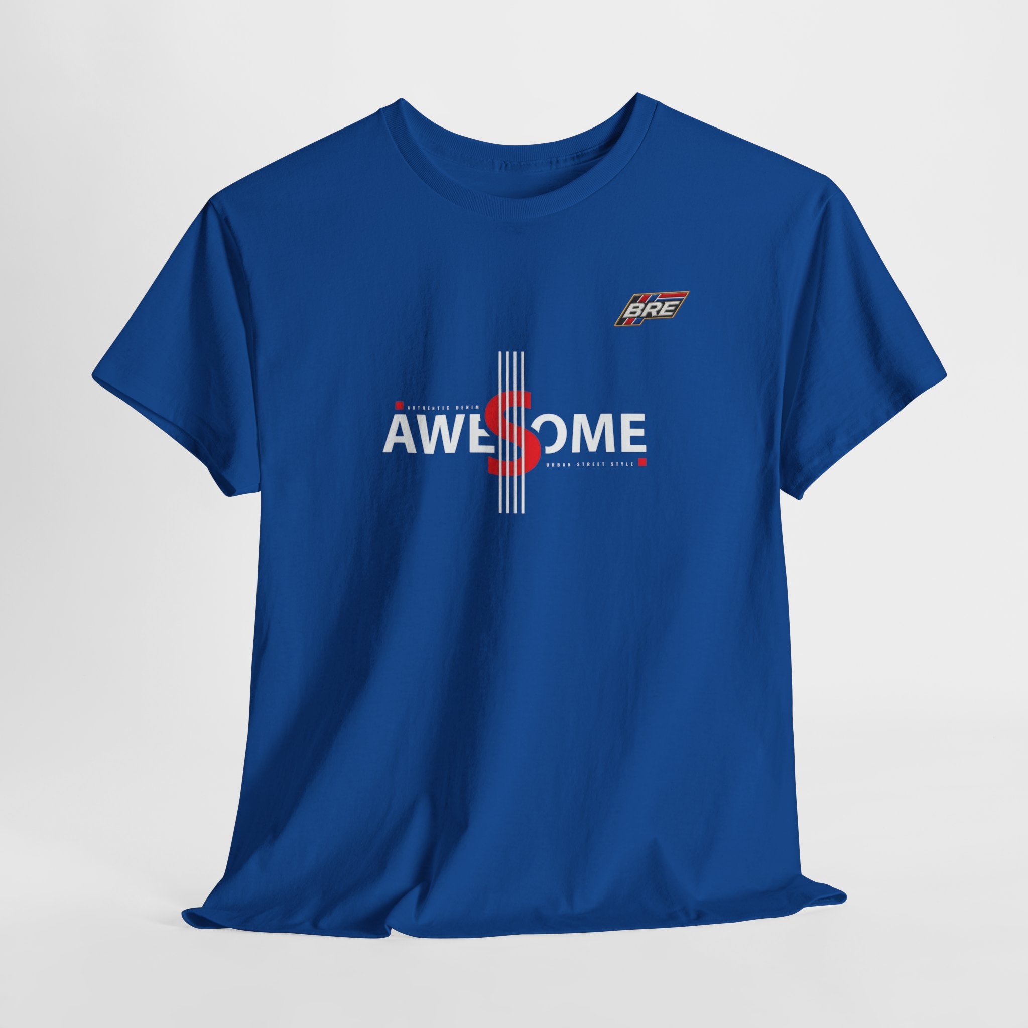 Awesome 5 Racing T‑Shirt — Retro Motorsports Graphic Tee