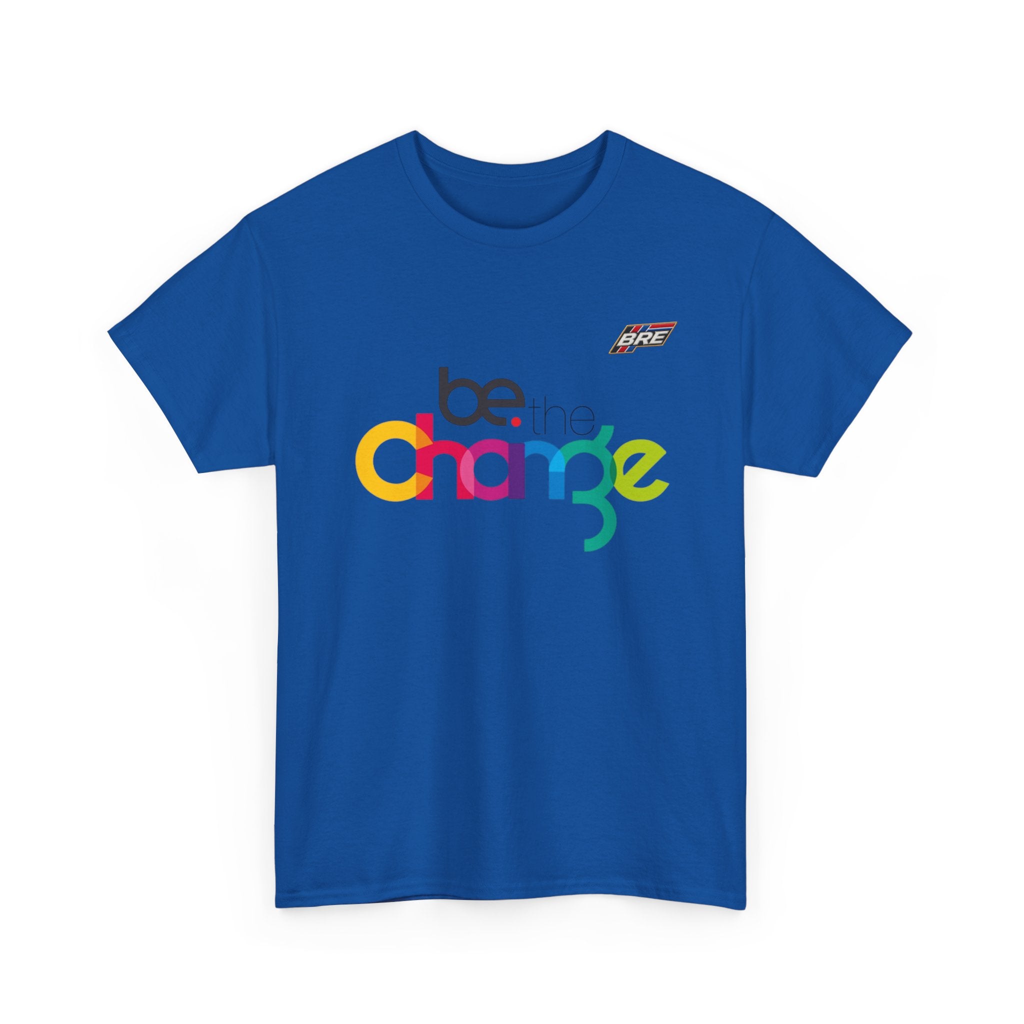Be Change Colorful Graphic Tee — Inspirational LGBTQ+ Pride Shirt