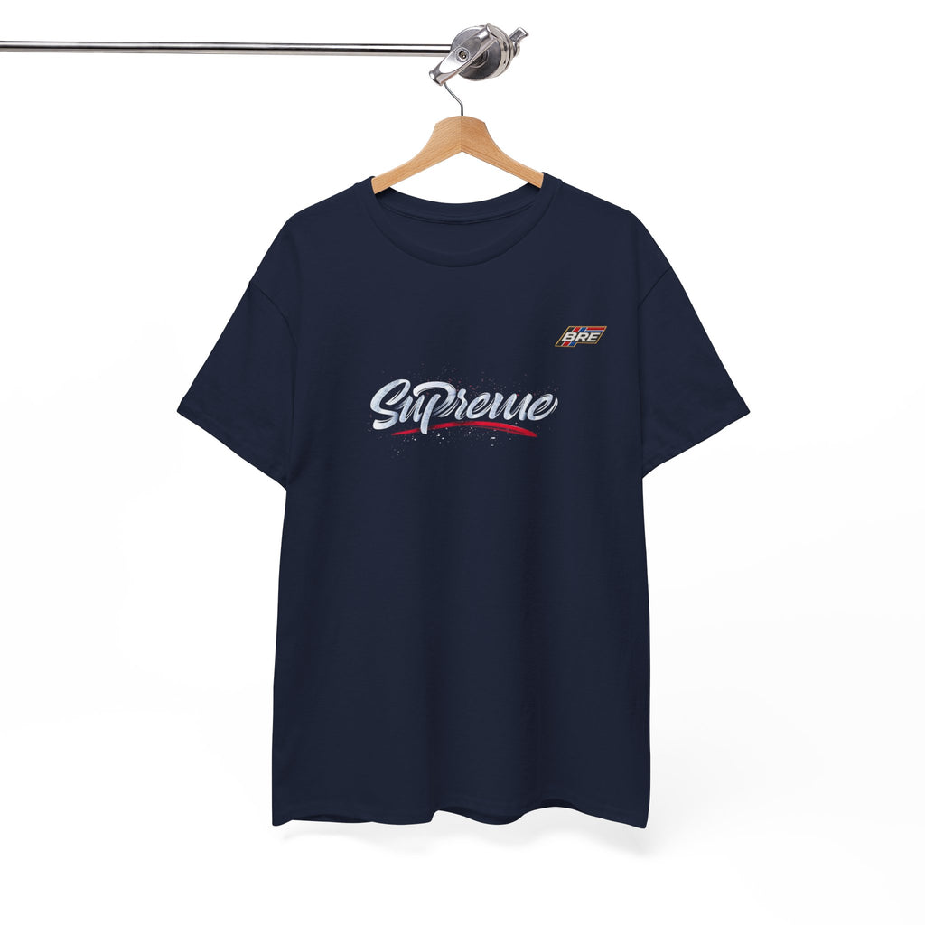 Supreme Script Logo T‑Shirt — Retro Streetwear Graphic Tee