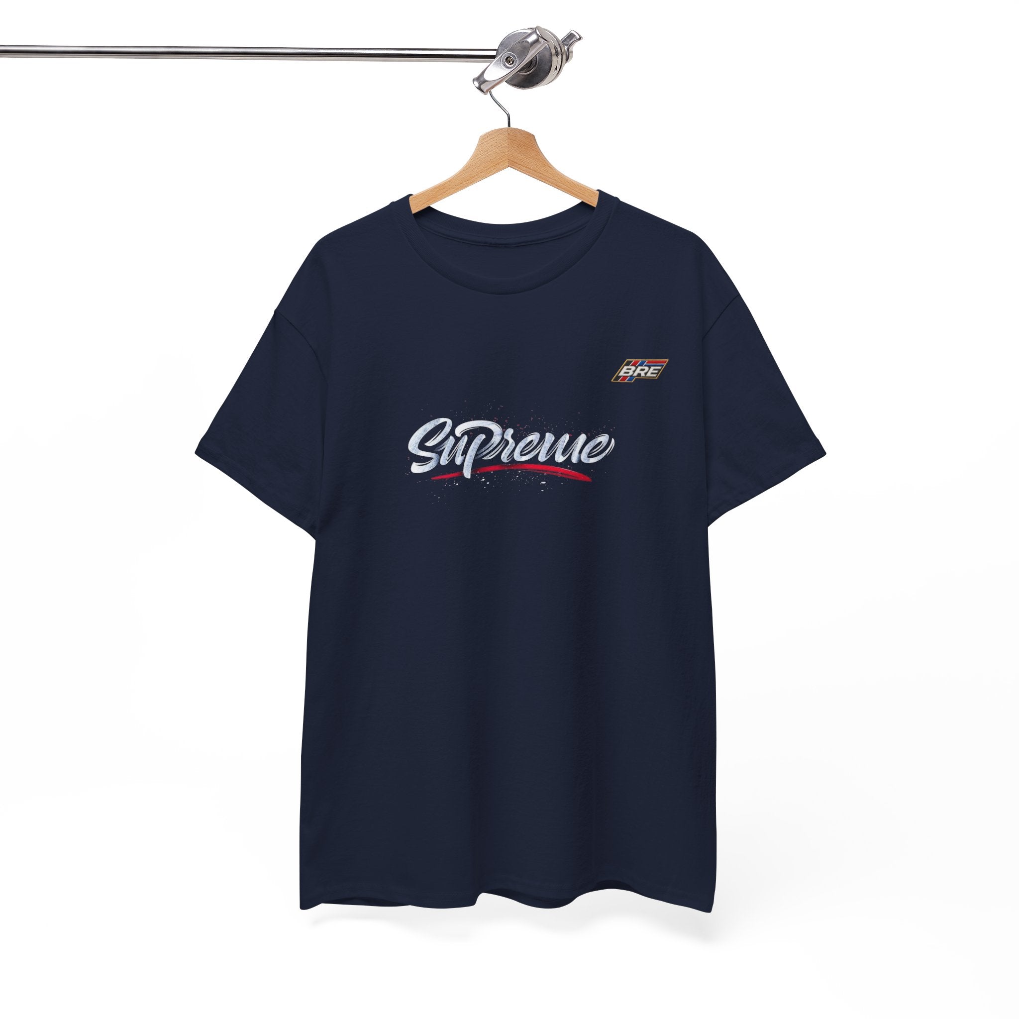 Supreme Script Logo T‑Shirt — Retro Streetwear Graphic Tee