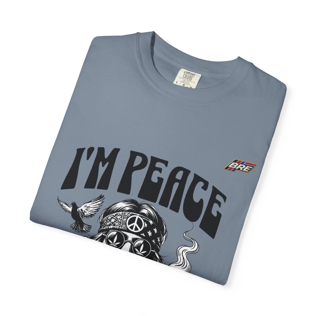 I'm Peace Vintage Hippie T-Shirt — Peace Sign, Dove & Retro Graphic Tee