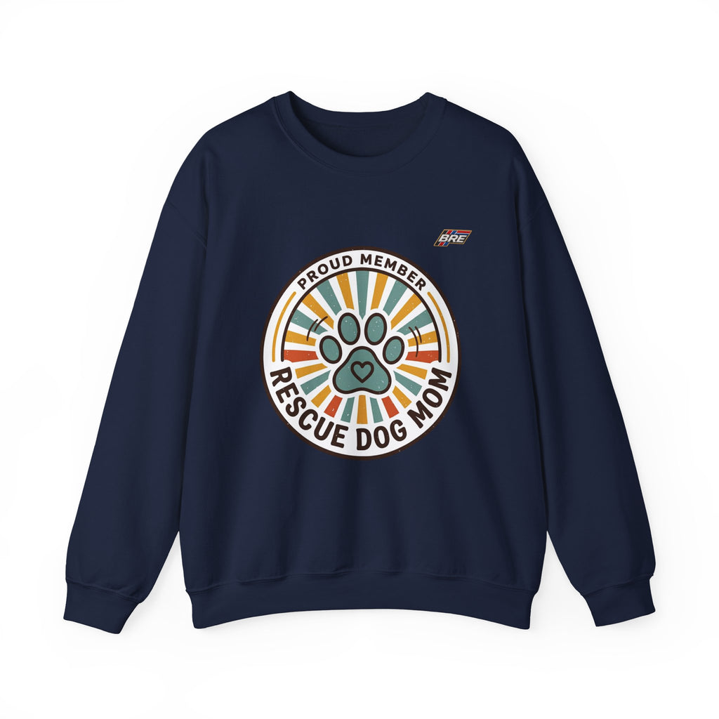 Rescue Dog Mom Sweatshirt | Rescue Pride, Fur Baby Crewneck