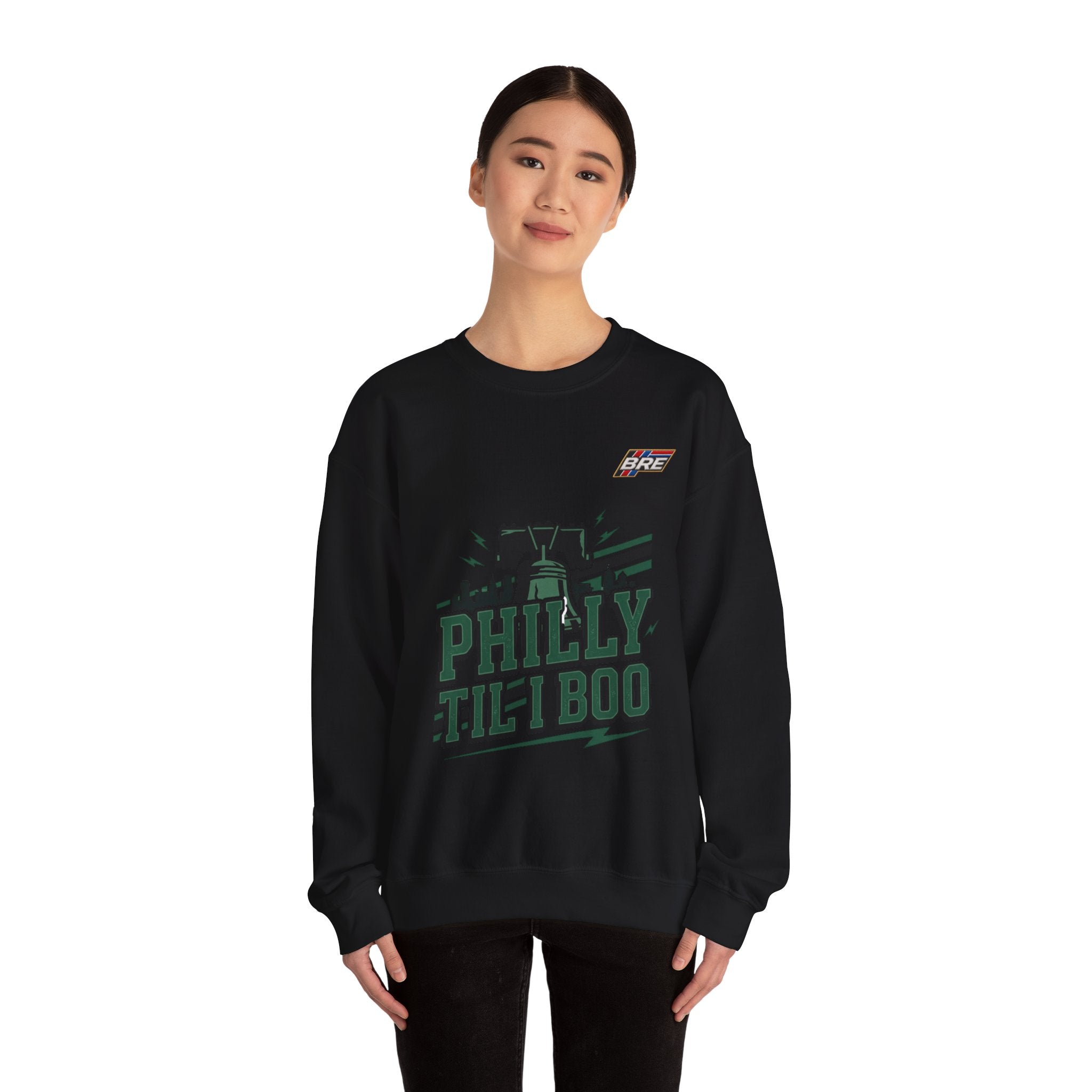 Philly Til I Boo Sweatshirt | city basketball, hometown pride