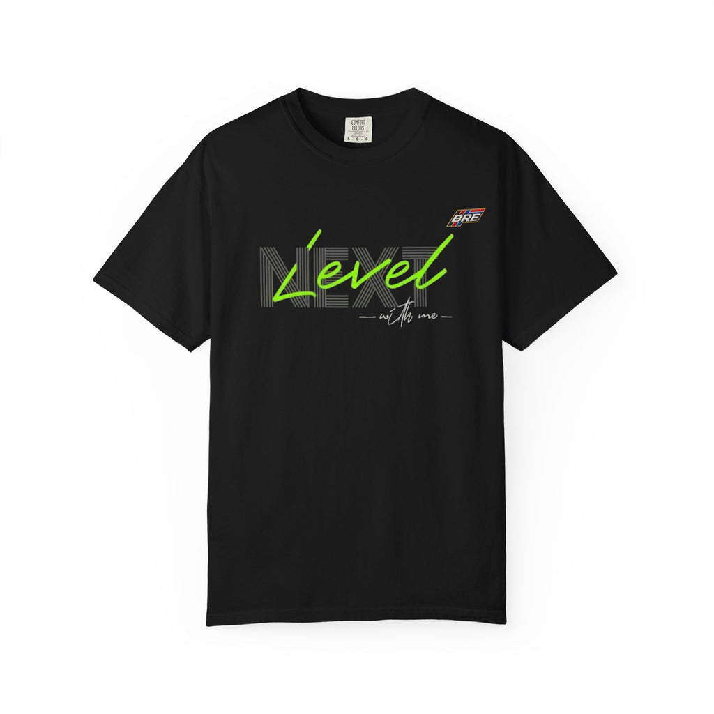 Level Up T-Shirt — Neon Script Graphic Tee