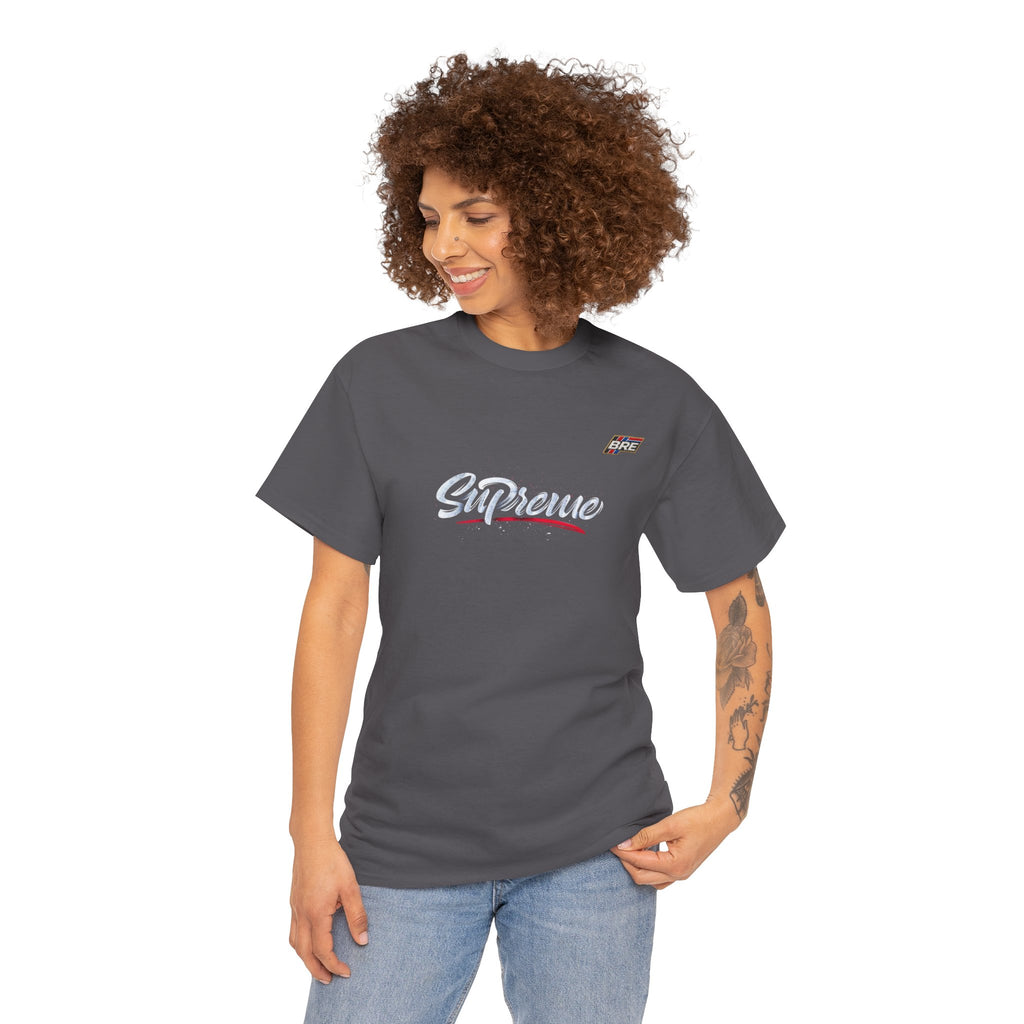 Supreme Script Logo T‑Shirt — Retro Streetwear Graphic Tee