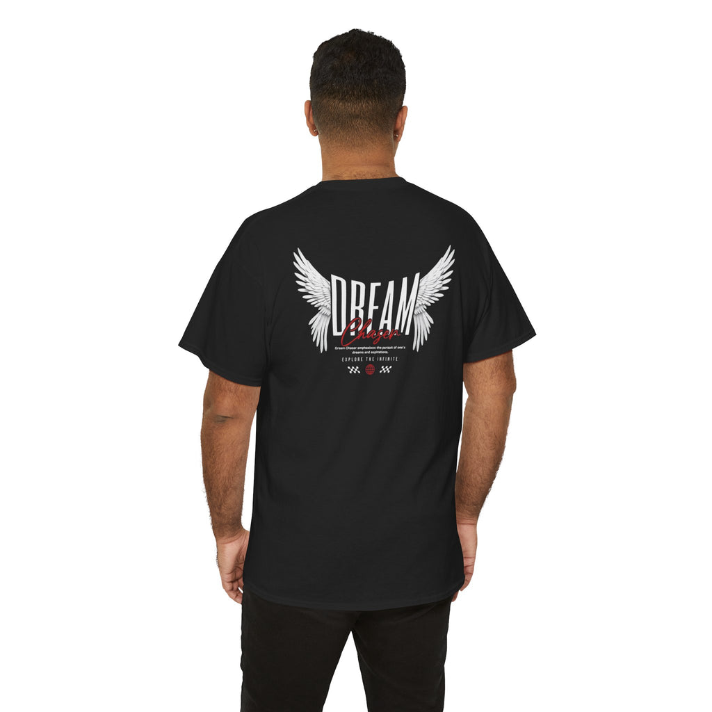 Take Risk / Dream Wings Graphic Tee — Motivational Streetwear T-Shirt