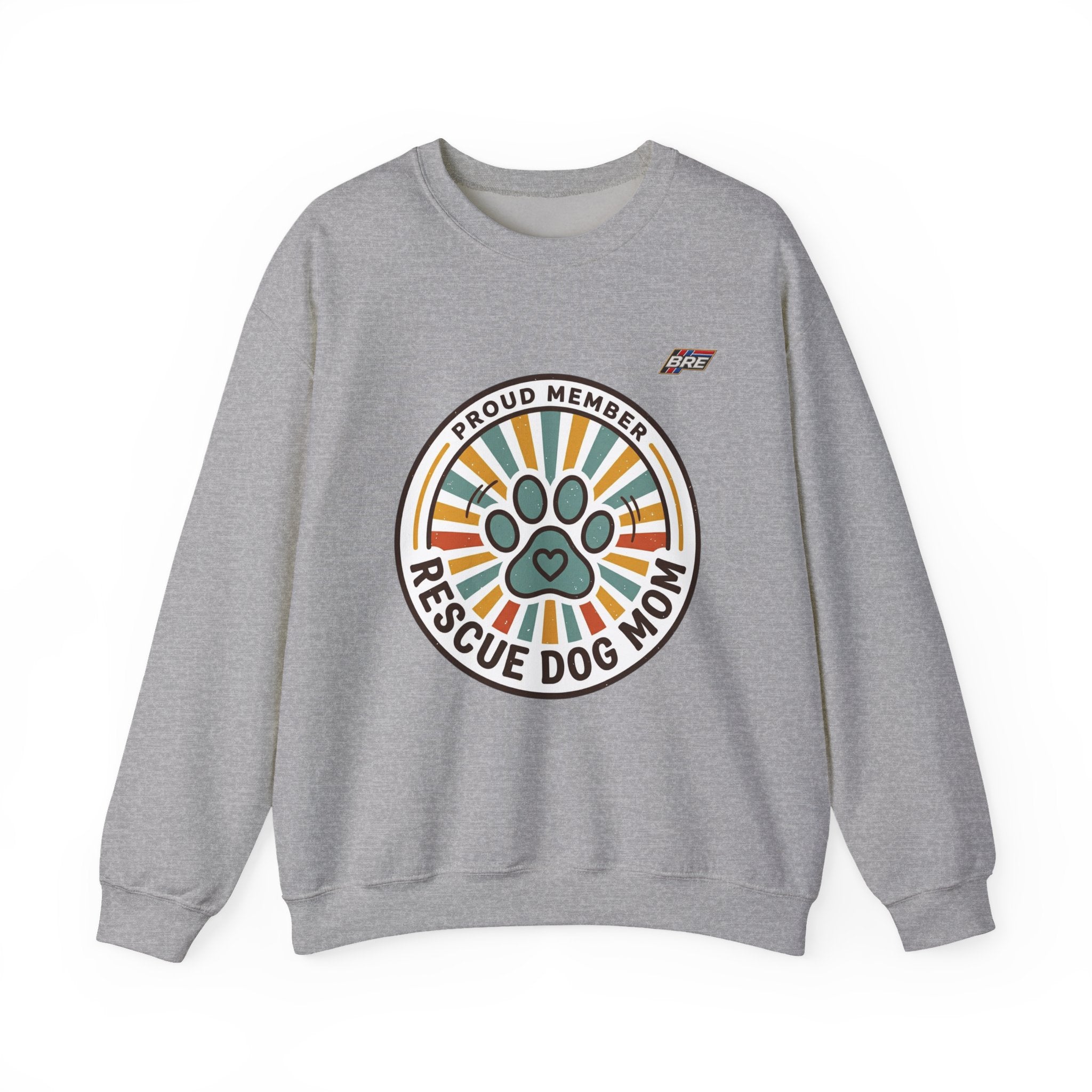 Rescue Dog Mom Sweatshirt | Rescue Pride, Fur Baby Crewneck
