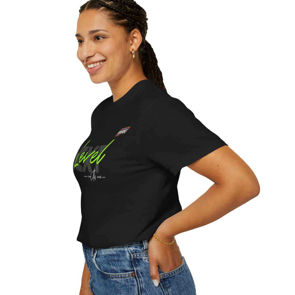 Level Up T-Shirt — Neon Script Graphic Tee